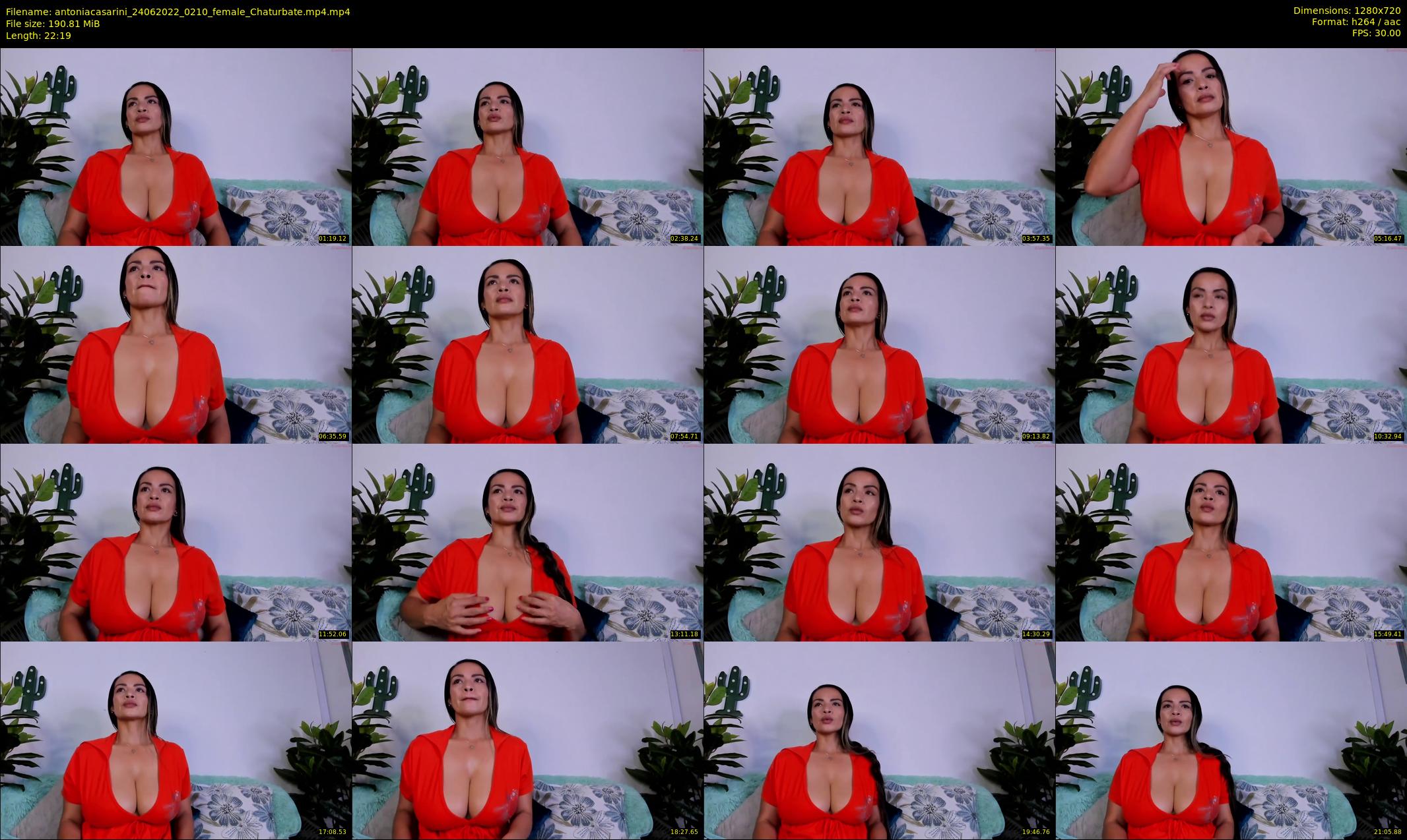 antoniacasarini — 23 minute Chaturbate female cam show recording, 720p, Jun 24, 2022