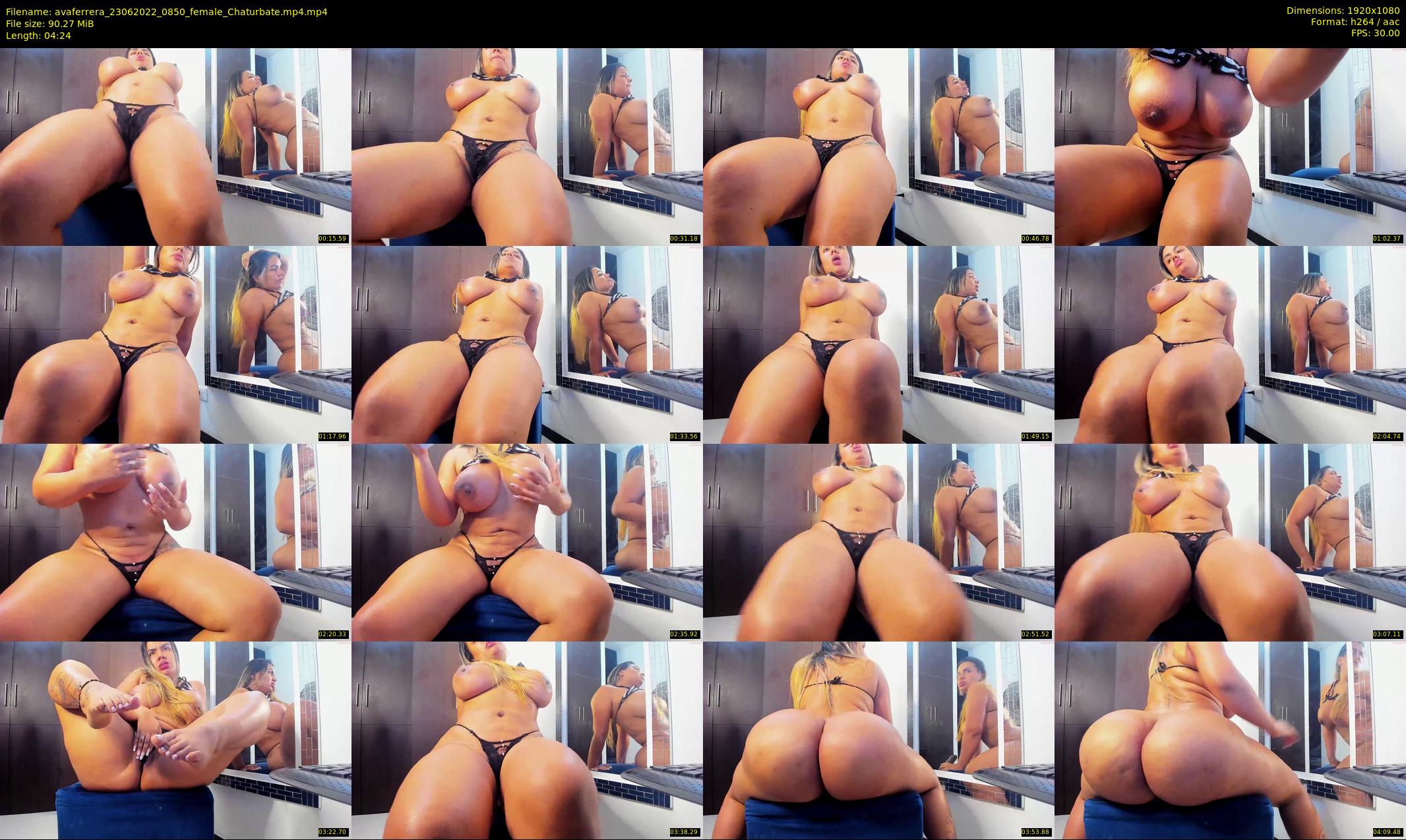 avaferrera — 5 minute Chaturbate female cam show recording, 1080p, Jun 23, 2022