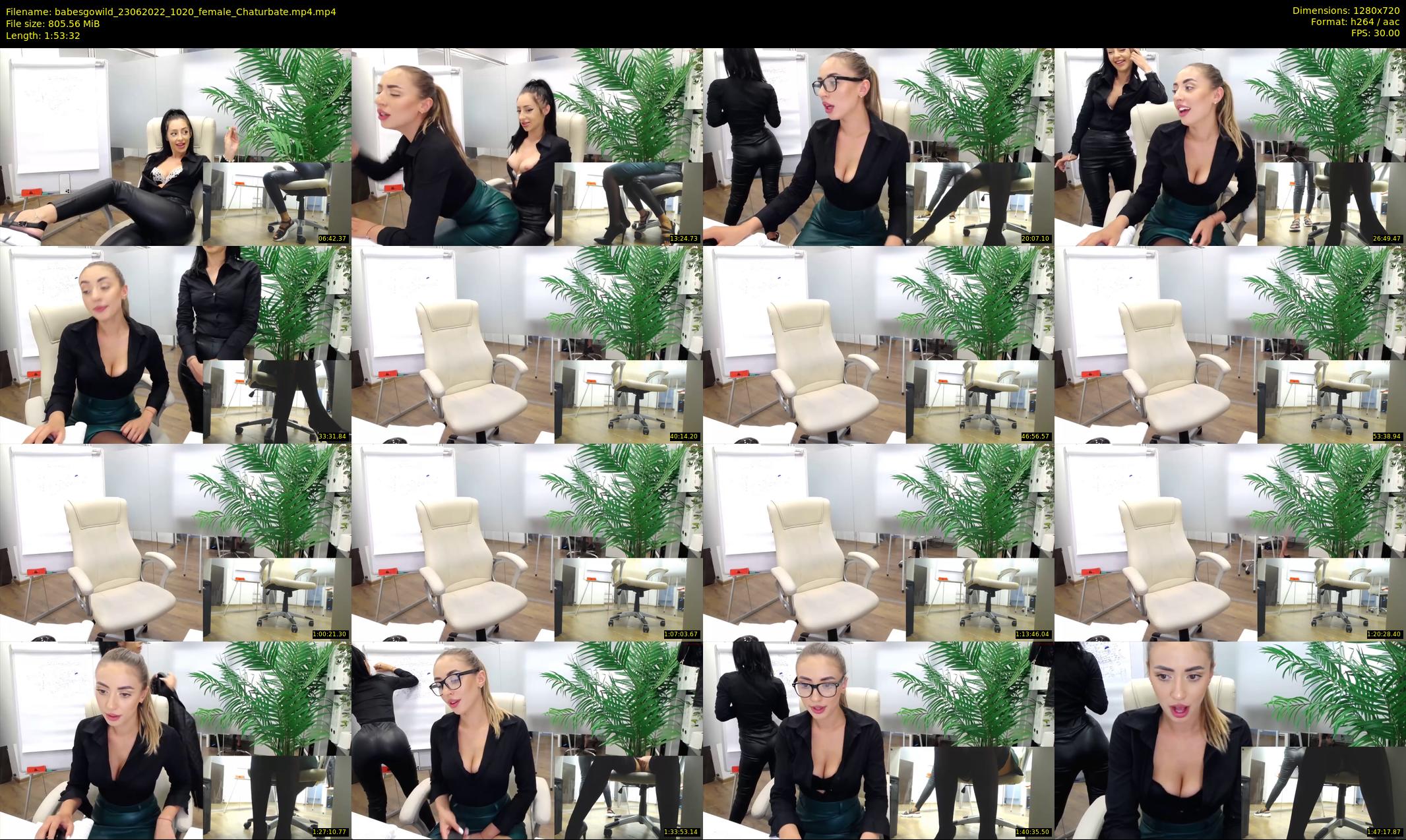 babesgowild — 114 minute Chaturbate couple cam show recording, 720p, Jun 23, 2022