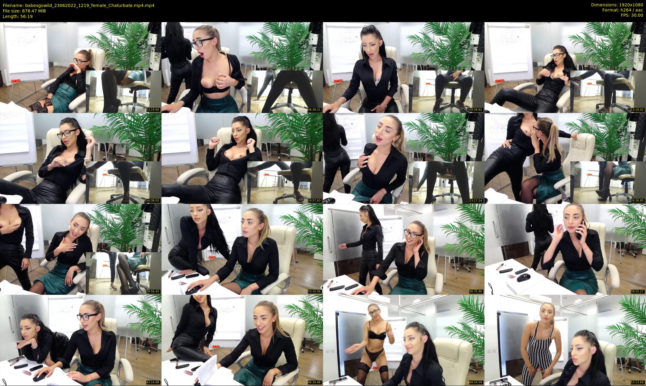 babesgowild — 57 minute Chaturbate couple cam show recording, 1080p, Jun 23, 2022