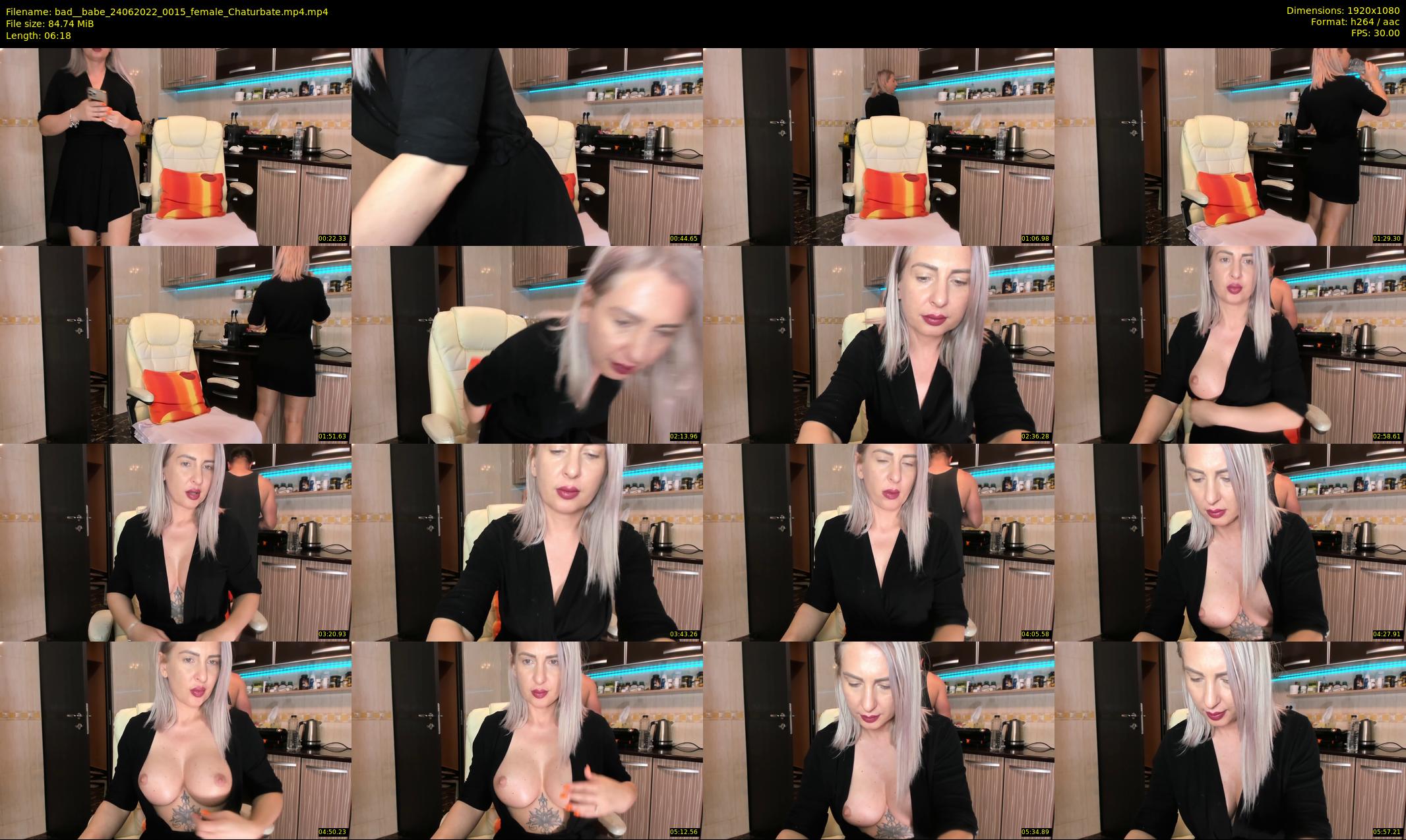 bad__babe — 7 minute Chaturbate female cam show recording, 1080p, Jun 24, 2022