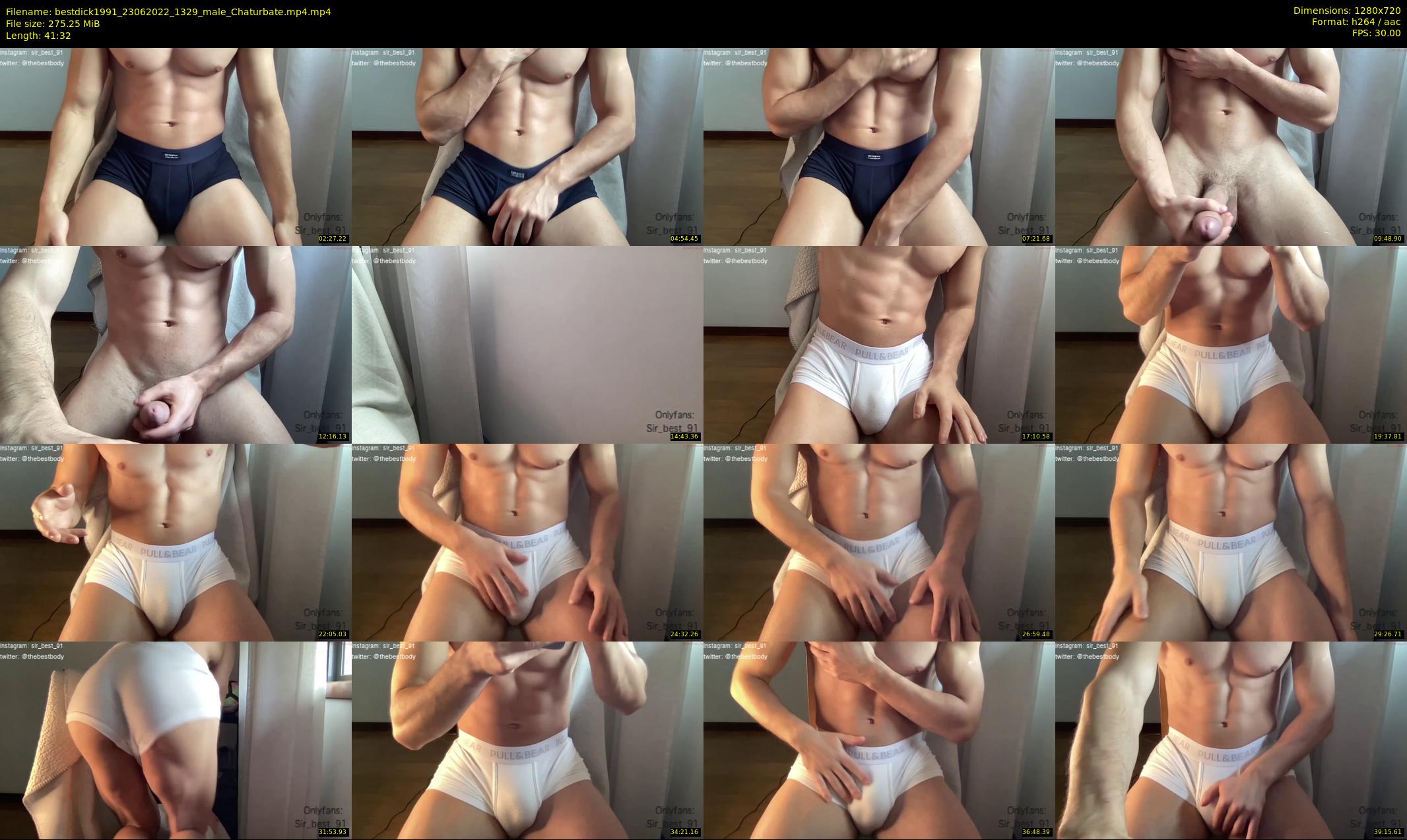 bestdick1991 — 42 minute Chaturbate male cam show recording, 720p, Jun 23, 2022