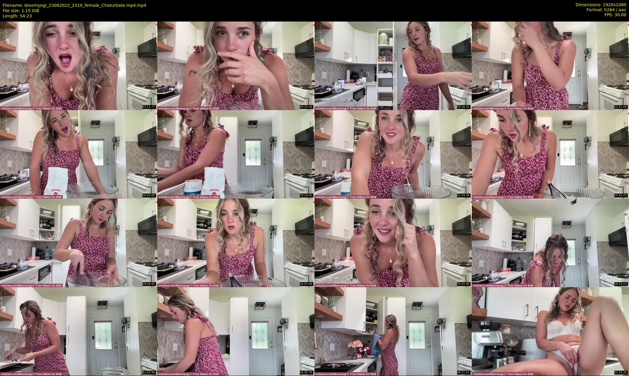 bloomyogi — 55 minute Chaturbate female cam show recording, 1080p, Jun 23, 2022