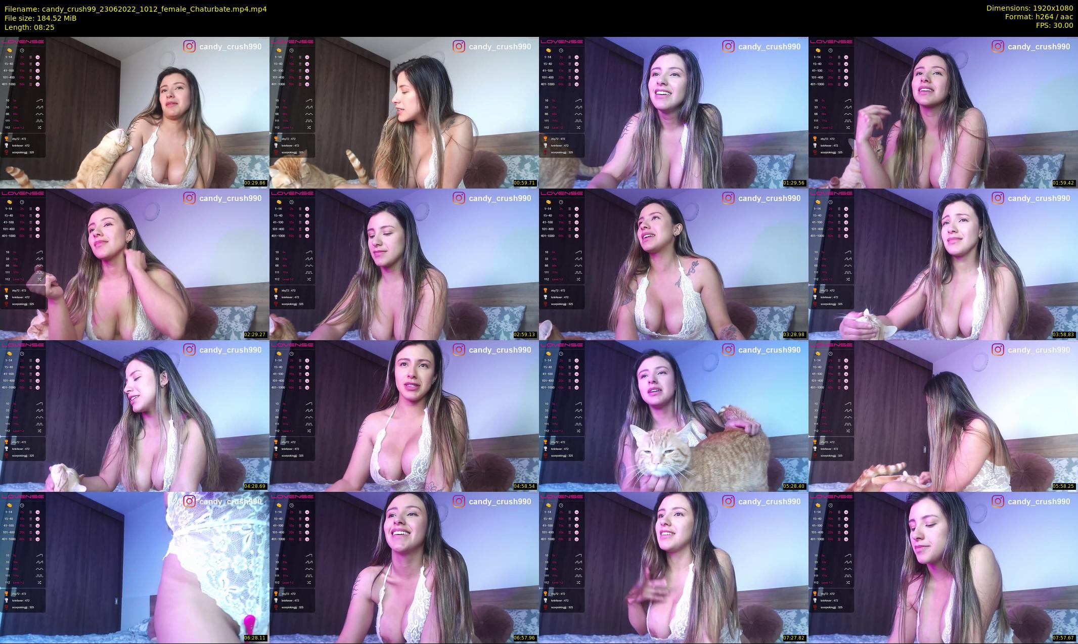 candy_crush99 — 9 minute Chaturbate female cam show recording, 1080p, Jun 23, 2022