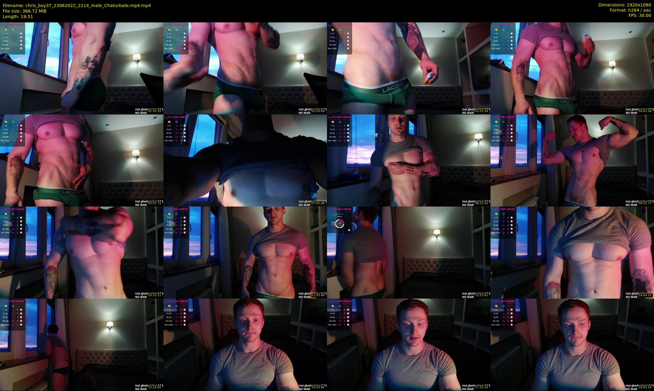 chris_boy37 — 20 minute Chaturbate male cam show recording, 1080p, Jun 23, 2022