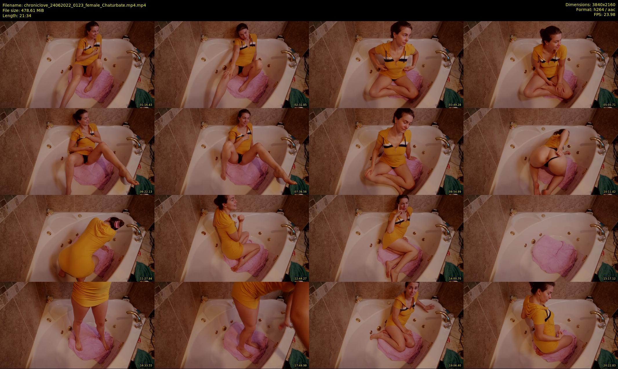 chroniclove — 22 minute Chaturbate female cam show recording, 4K, Jun 24, 2022
