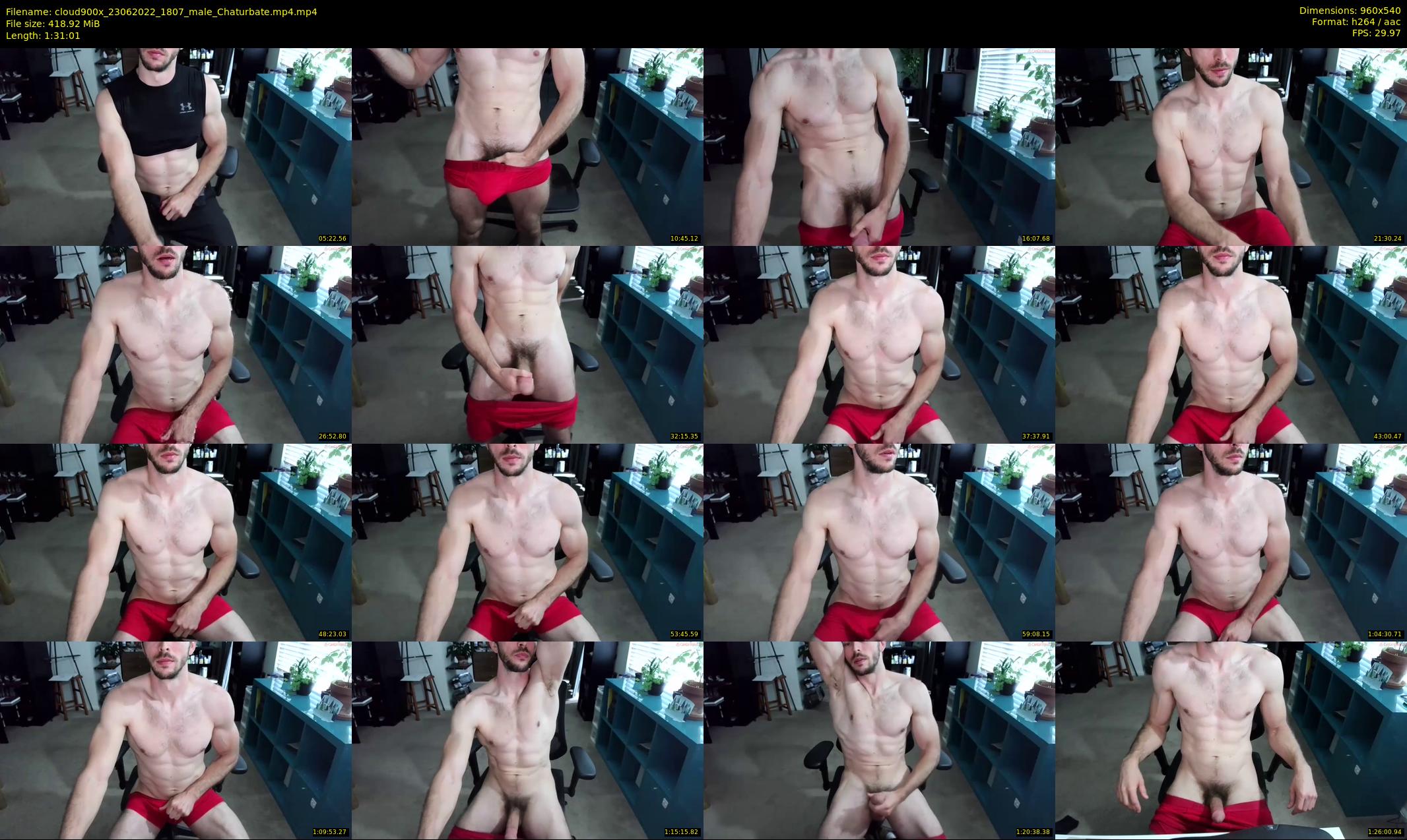 cloud900x — 92 minute Chaturbate male cam show recording, 480p, Jun 23, 2022
