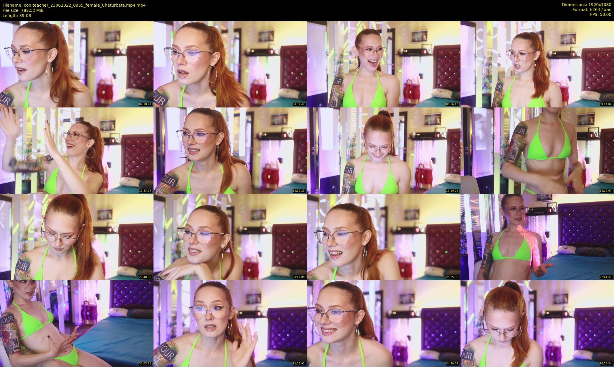 coolteacher — 40 minute Chaturbate female cam show recording, 1080p, Jun 23, 2022