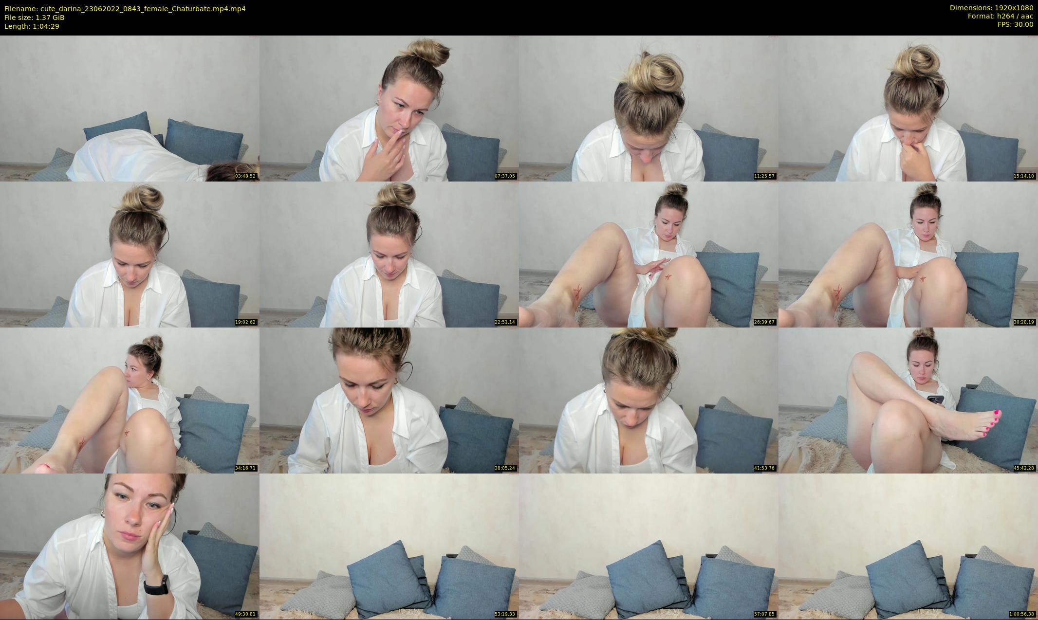 cute_darina — 65 minute Chaturbate female cam show recording, 1080p, Jun 23, 2022
