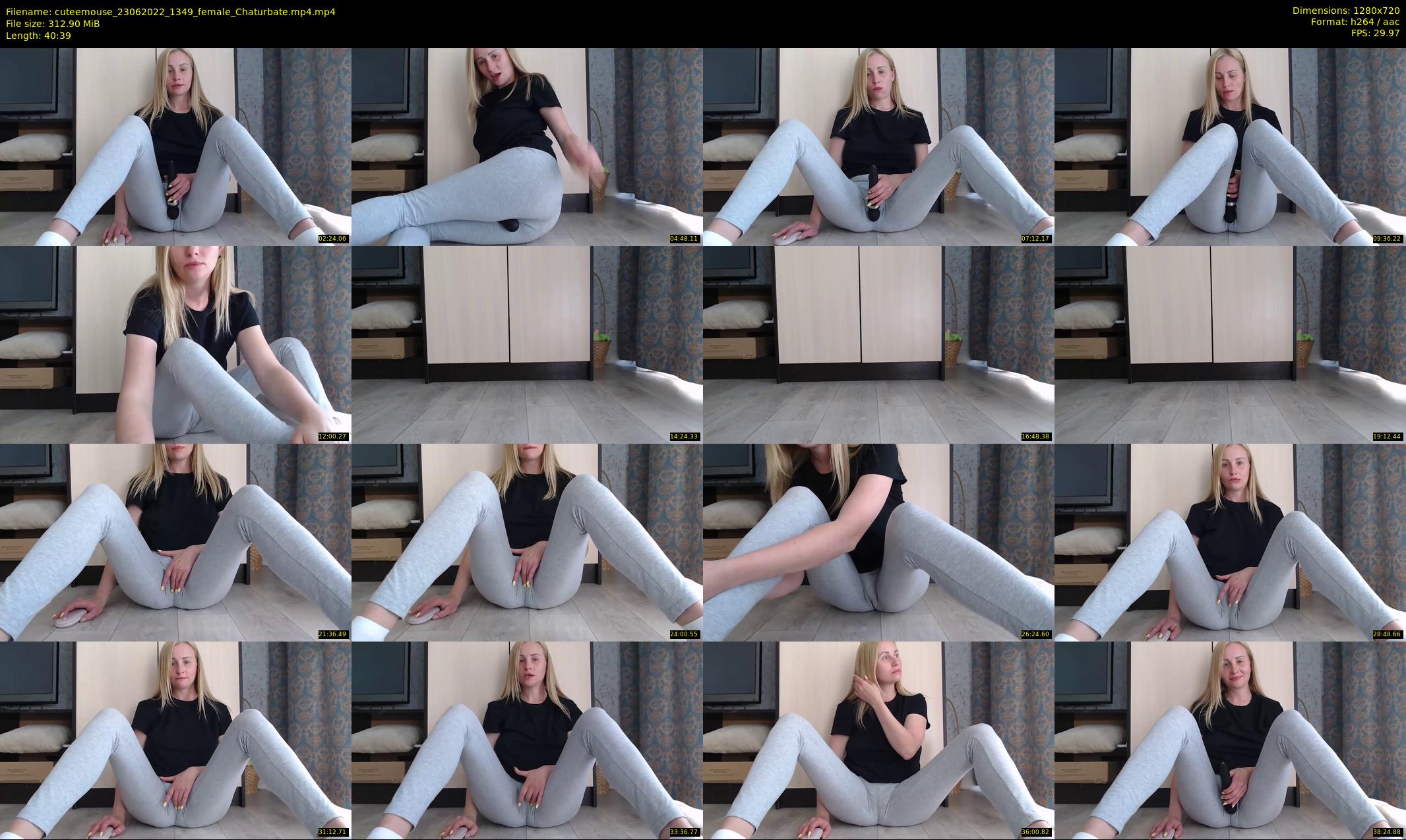cuteemouse — 41 minute Chaturbate female cam show recording, 720p, Jun 23, 2022