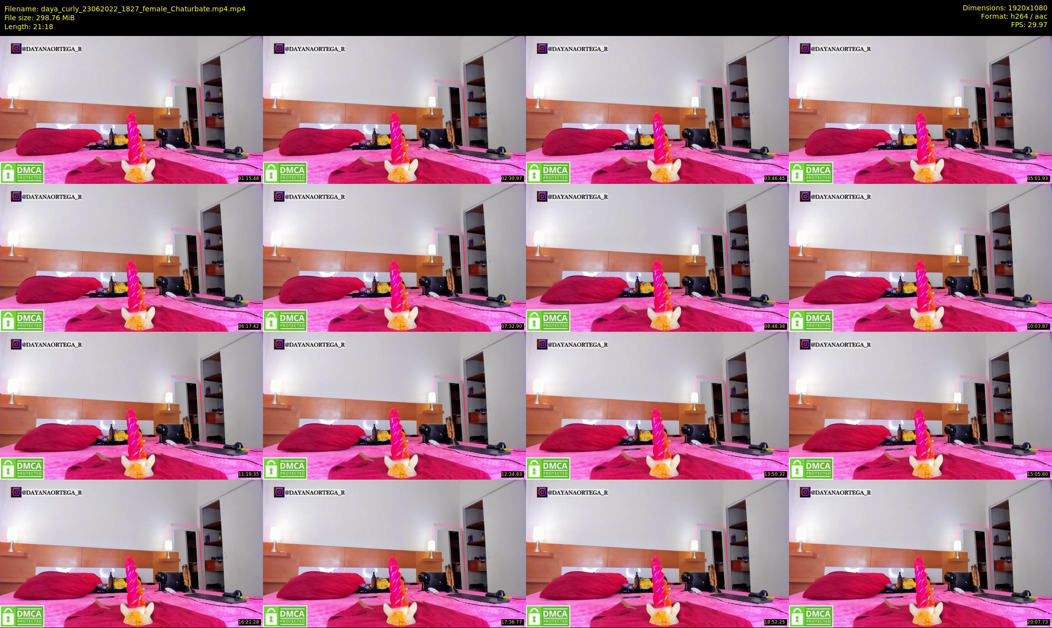 daya_curly — 22 minute Chaturbate female cam show recording, 1080p, Jun 23, 2022