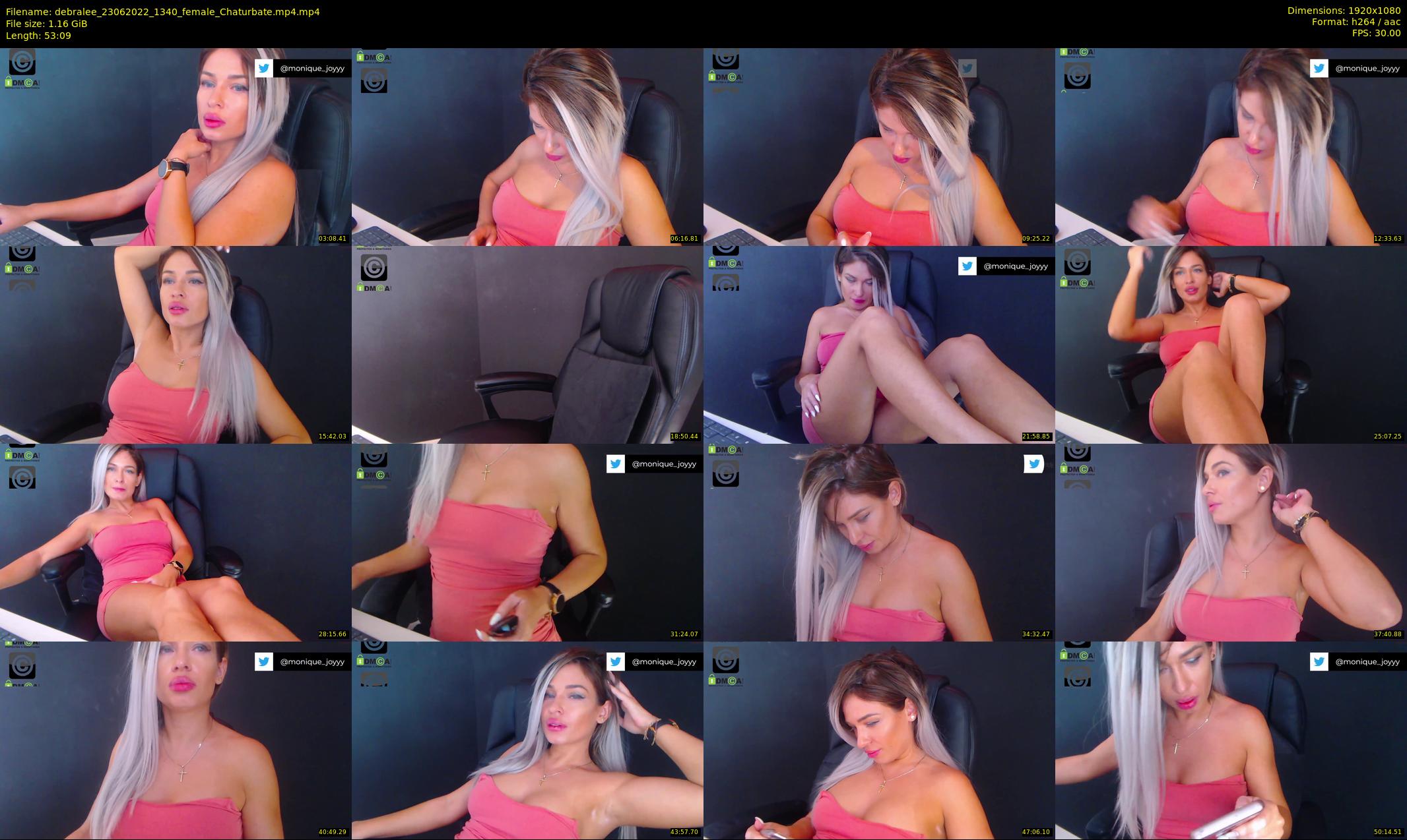 debralee — 54 minute Chaturbate female cam show recording, 1080p, Jun 23, 2022