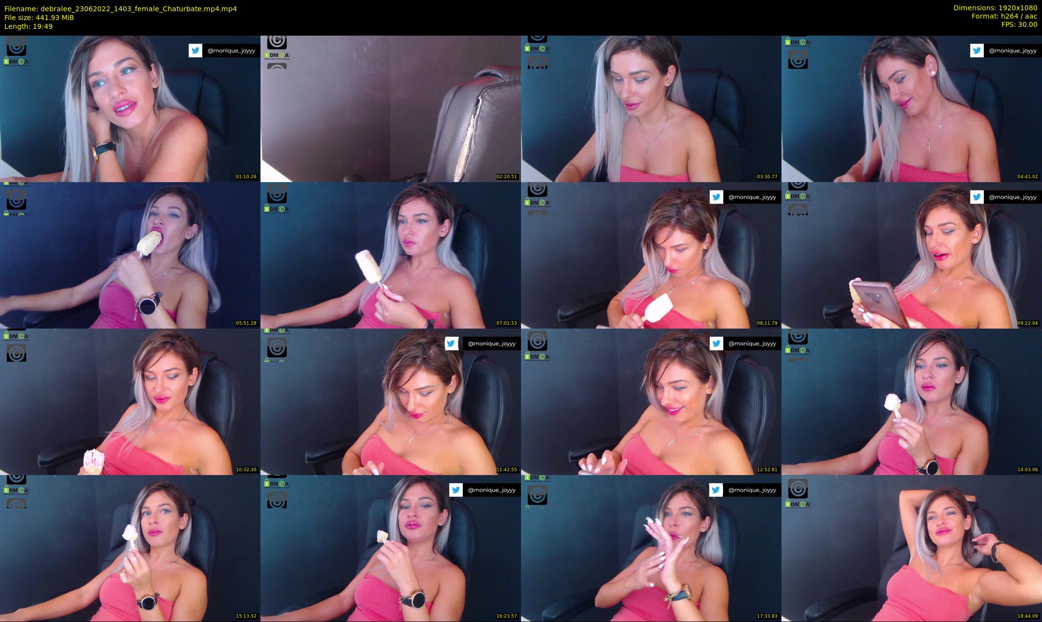 debralee — 20 minute Chaturbate female cam show recording, 1080p, Jun 23, 2022