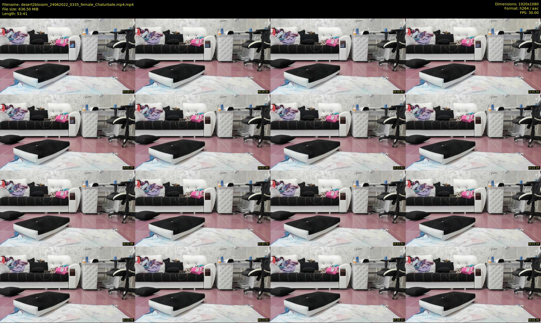 desert2blosom — 54 minute Chaturbate female cam show recording, 1080p, Jun 24, 2022