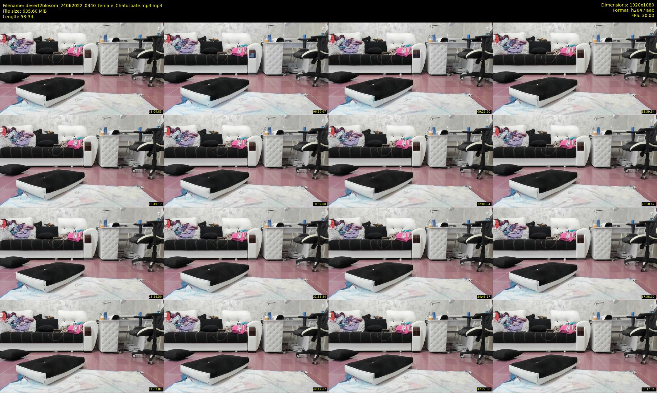 desert2blosom — 54 minute Chaturbate female cam show recording, 1080p, Jun 24, 2022