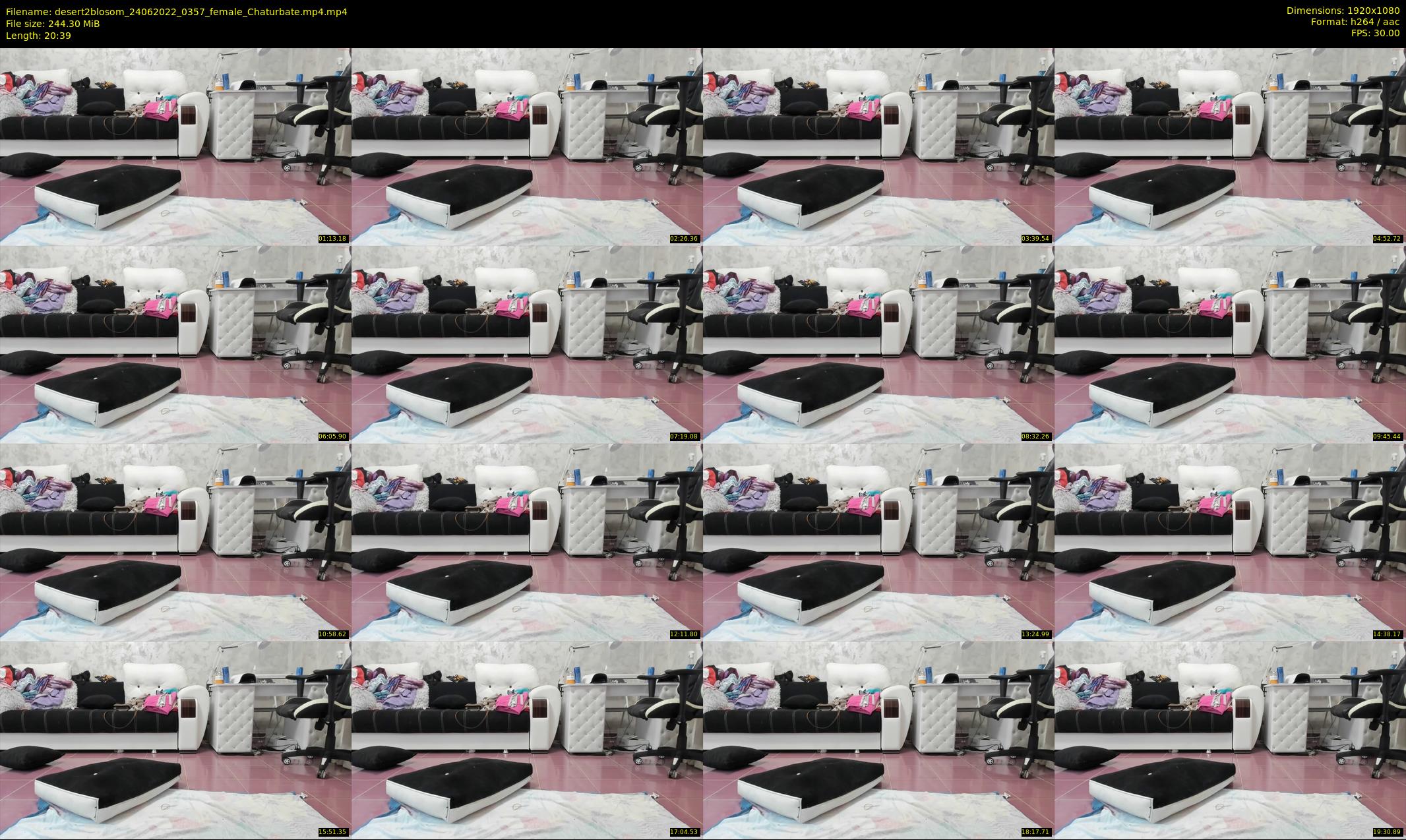 desert2blosom — 21 minute Chaturbate female cam show recording, 1080p, Jun 24, 2022