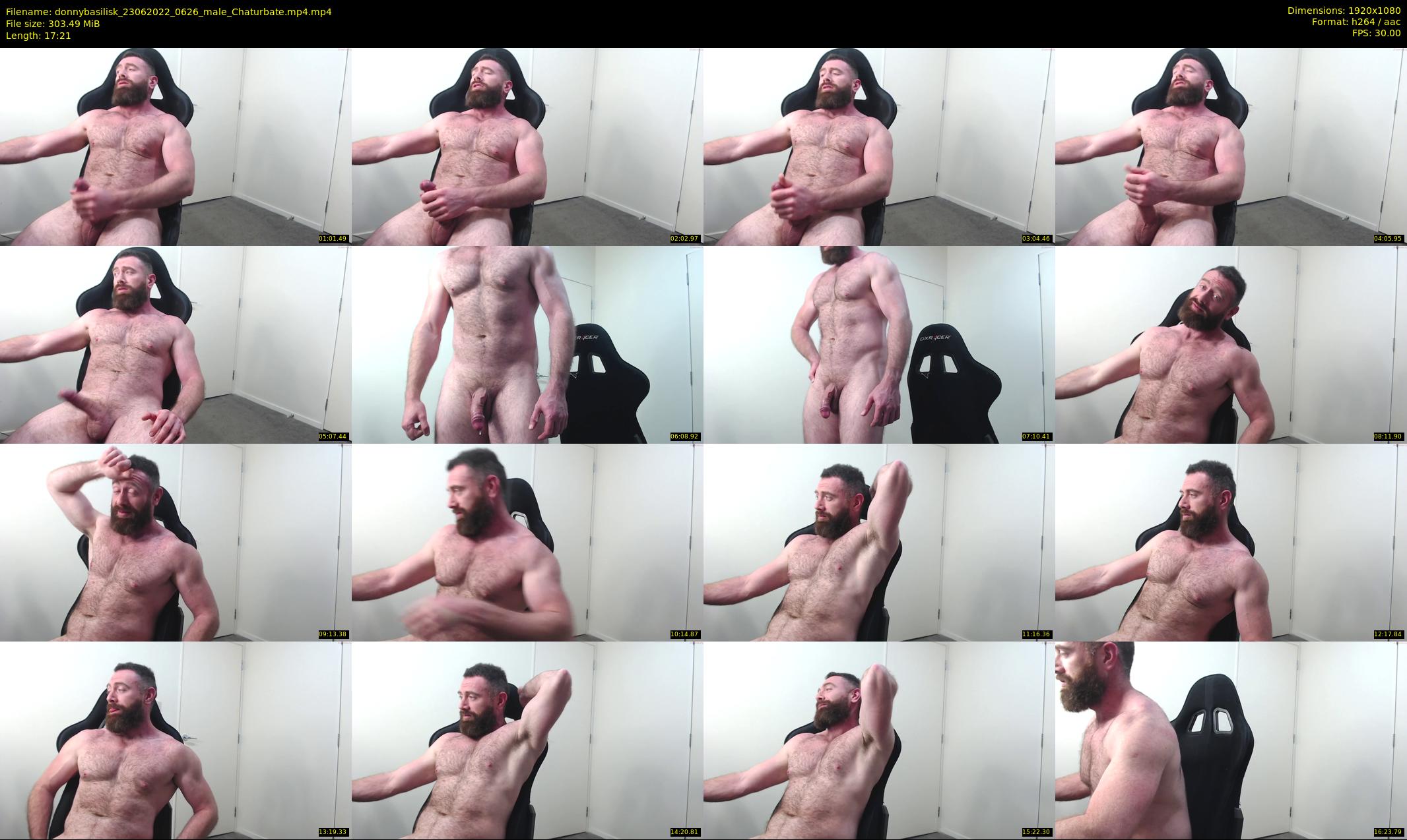 donnybasilisk — 18 minute Chaturbate male cam show recording, 1080p, Jun 23, 2022