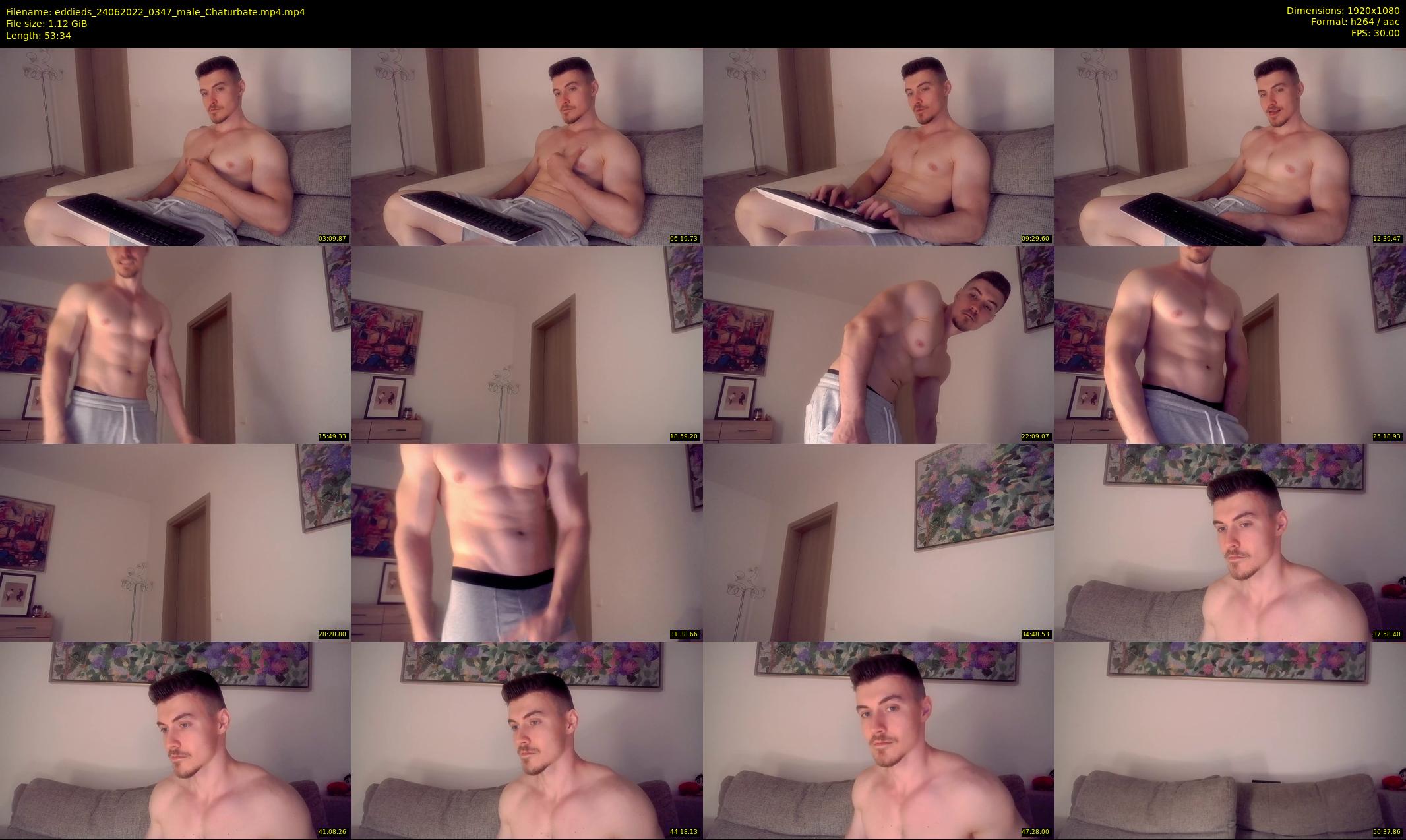 eddieds — 54 minute Chaturbate male cam show recording, 1080p, Jun 24, 2022