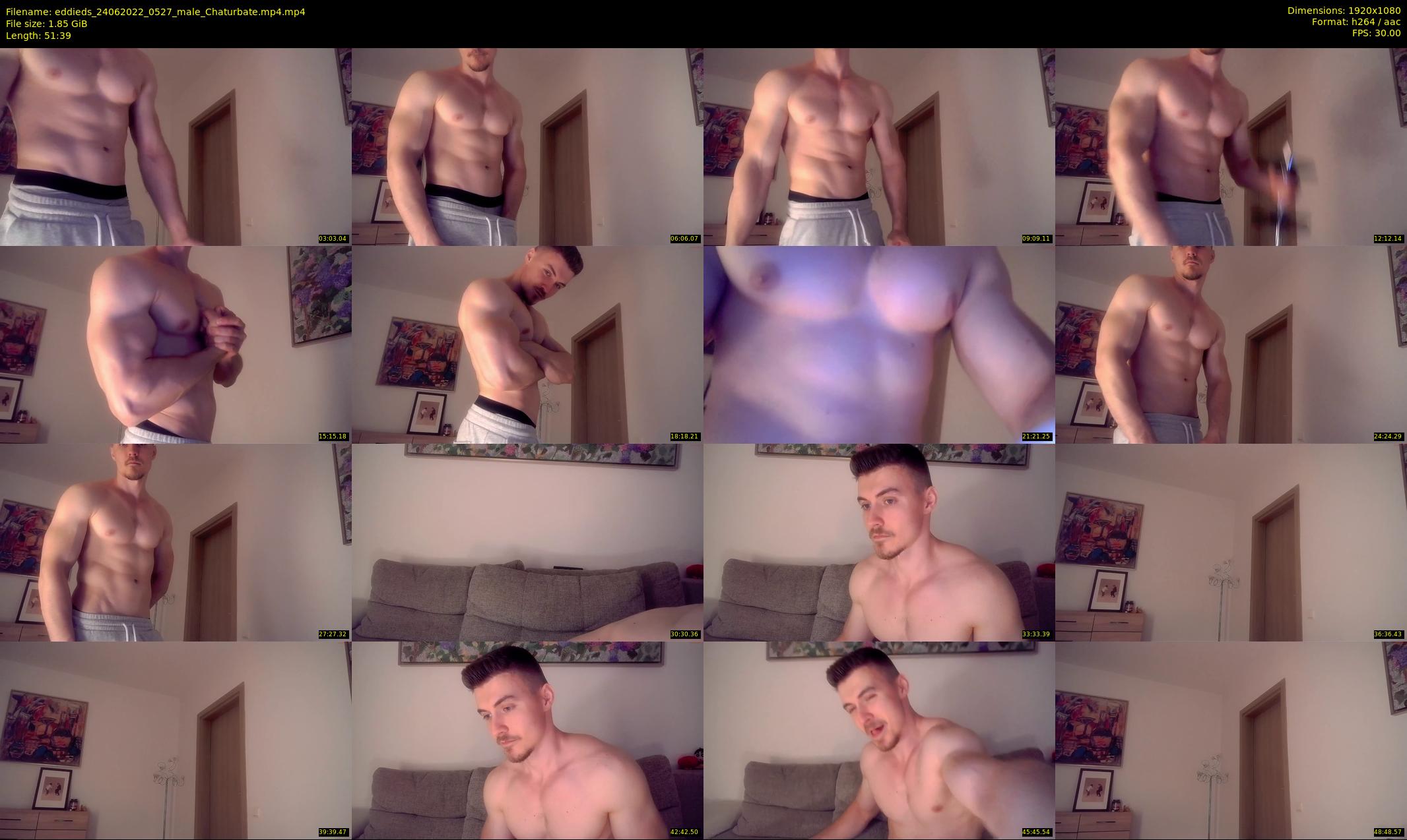 eddieds — 52 minute Chaturbate male cam show recording, 1080p, Jun 24, 2022