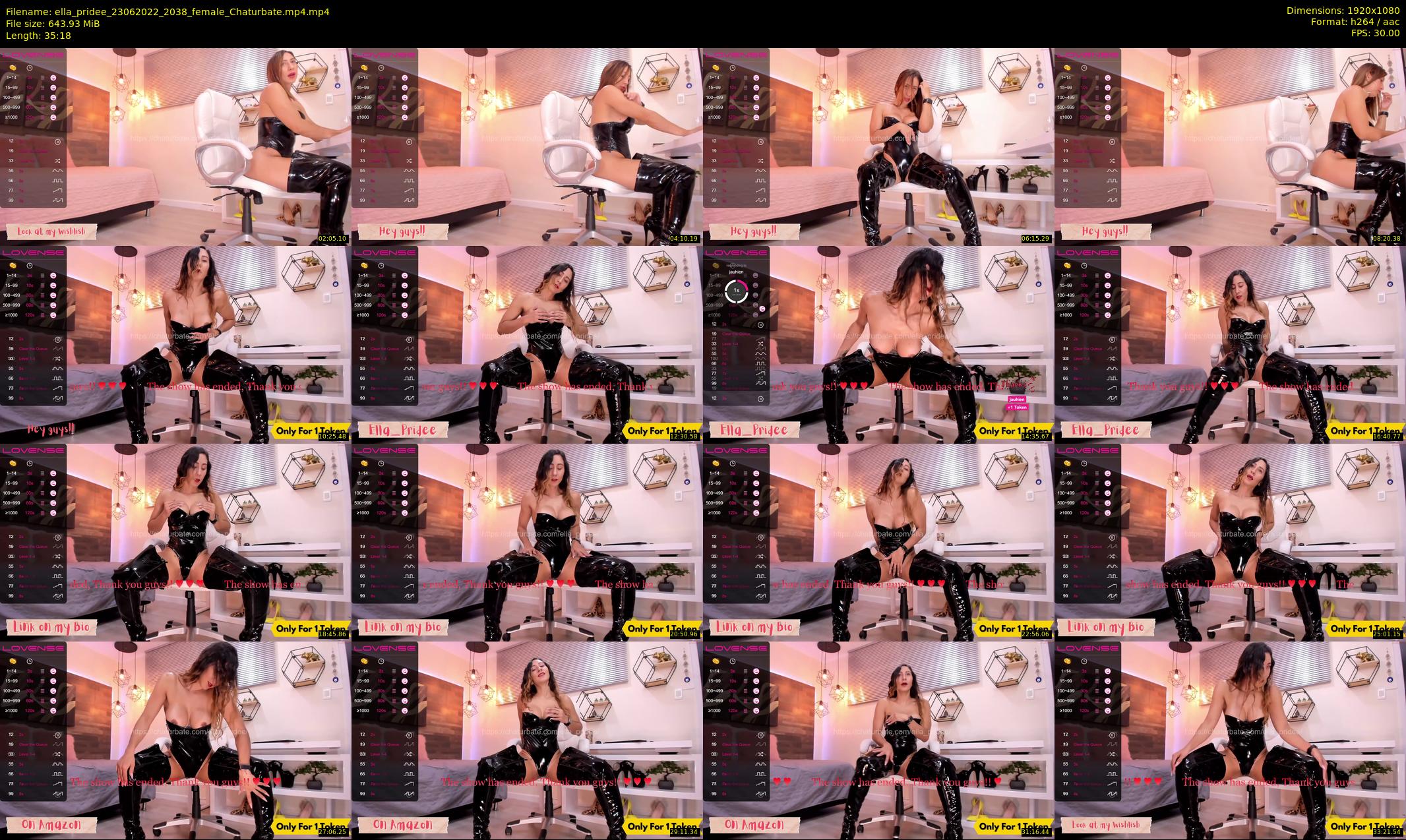 ella_pridee — 36 minute Chaturbate female cam show recording, 1080p, Jun 23, 2022