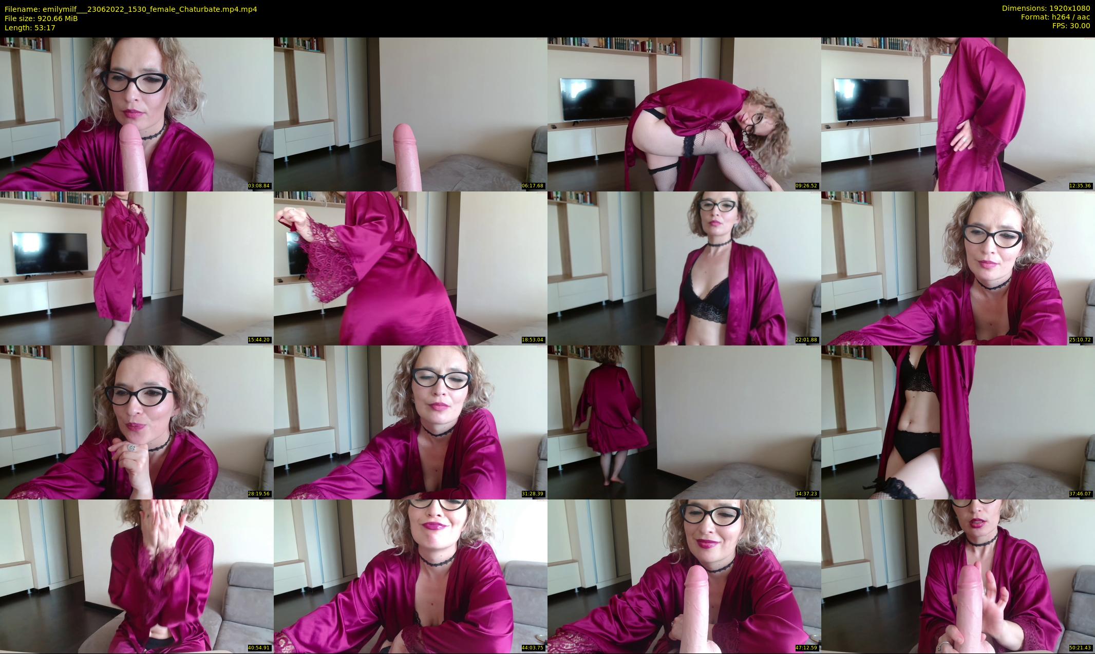 emilymilf__ — 54 minute Chaturbate female cam show recording, 1080p, Jun 23, 2022
