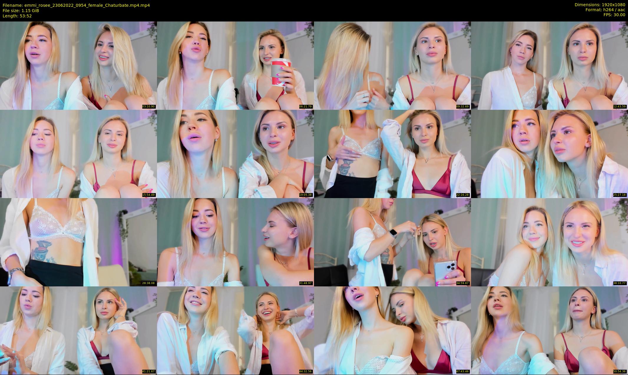 emmi_rosee — 54 minute Chaturbate female cam show recording, 1080p, Jun 23, 2022