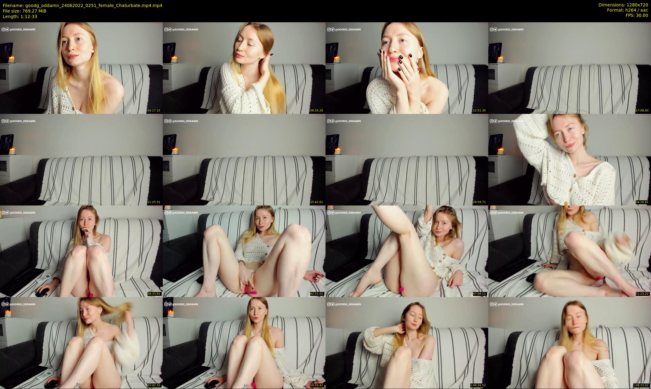goodg_oddamn — 73 minute Chaturbate female cam show recording, 720p, Jun 24, 2022