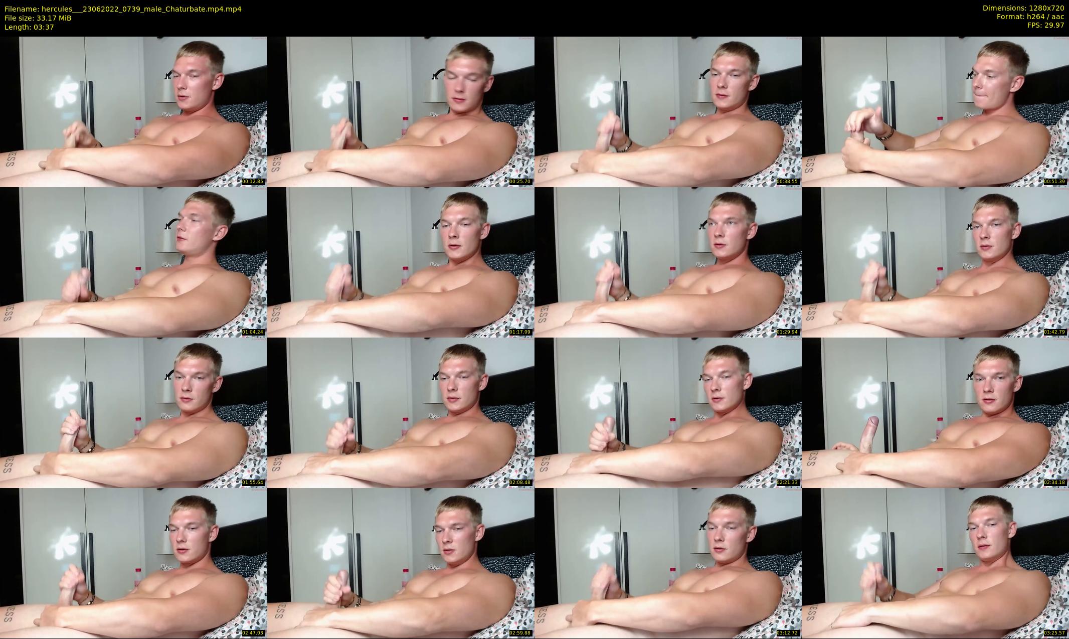 hercules__ — 4 minute Chaturbate male cam show recording, 720p, Jun 23, 2022