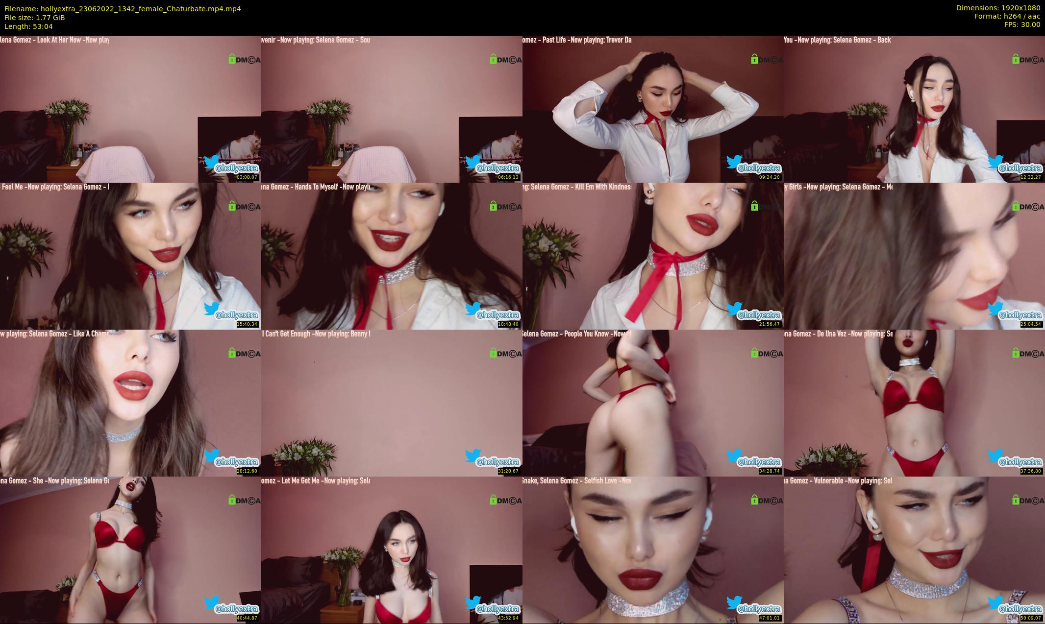 hollyextra — 54 minute Chaturbate female cam show recording, 1080p, Jun 23, 2022