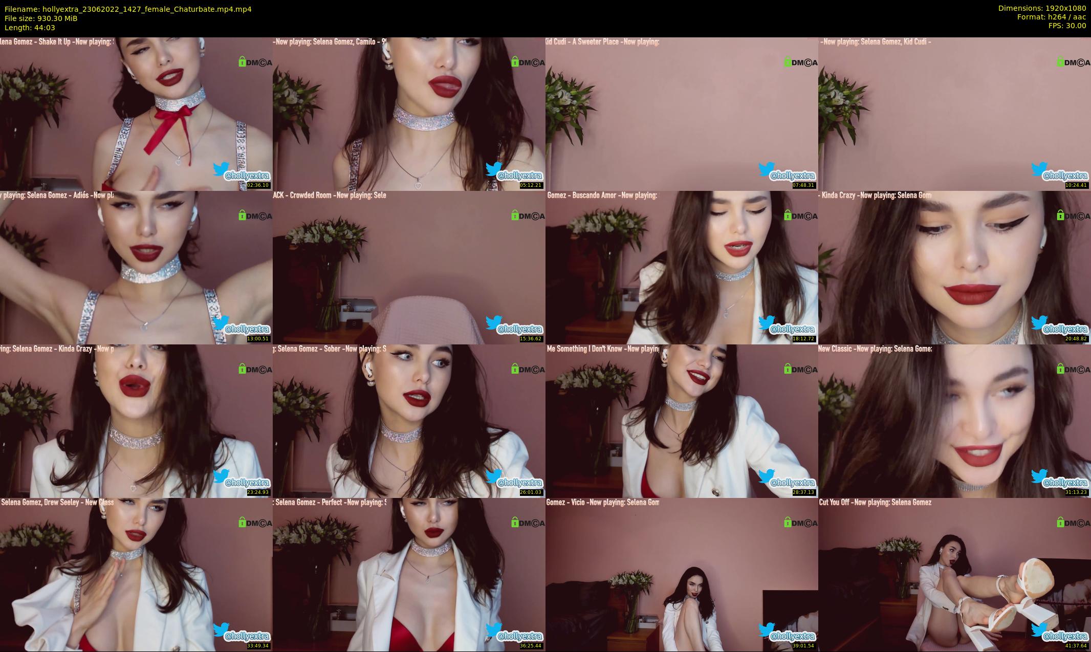 hollyextra — 45 minute Chaturbate female cam show recording, 1080p, Jun 23, 2022