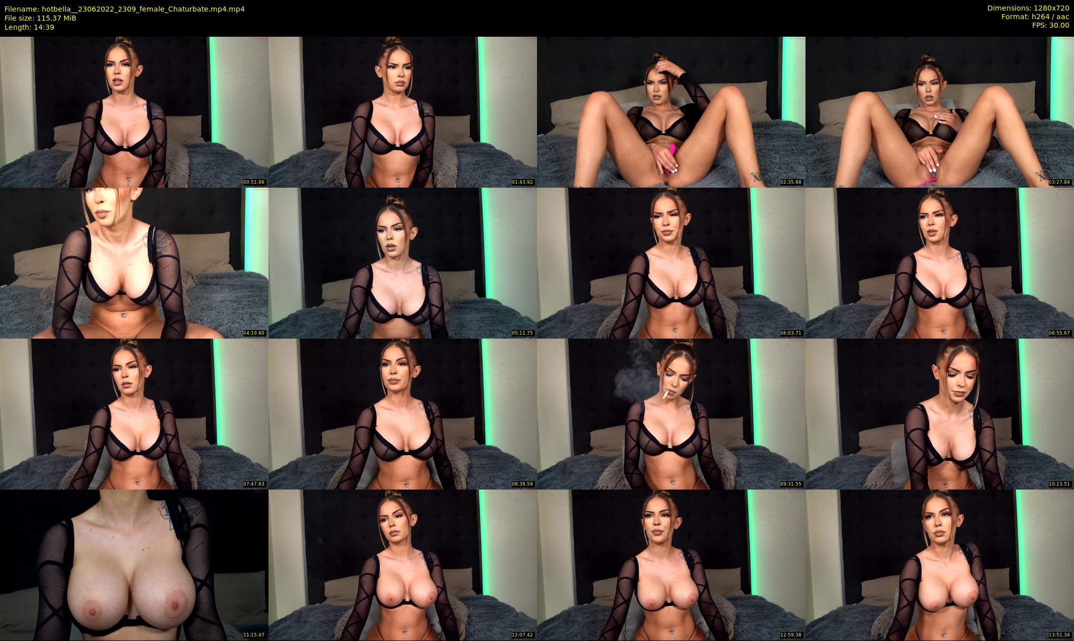 hotbella_ — 15 minute Chaturbate female cam show recording, 720p, Jun 23, 2022