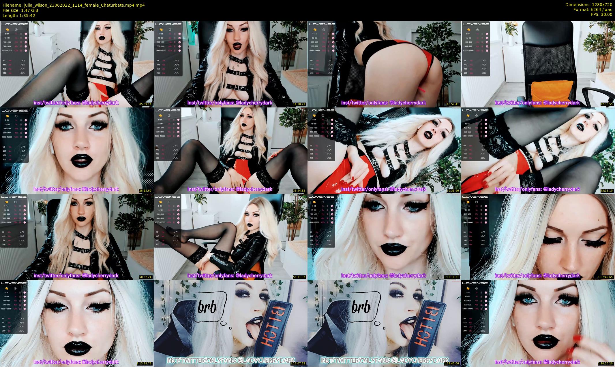 julia_wilson — 96 minute Chaturbate female cam show recording, 720p, Jun 23, 2022