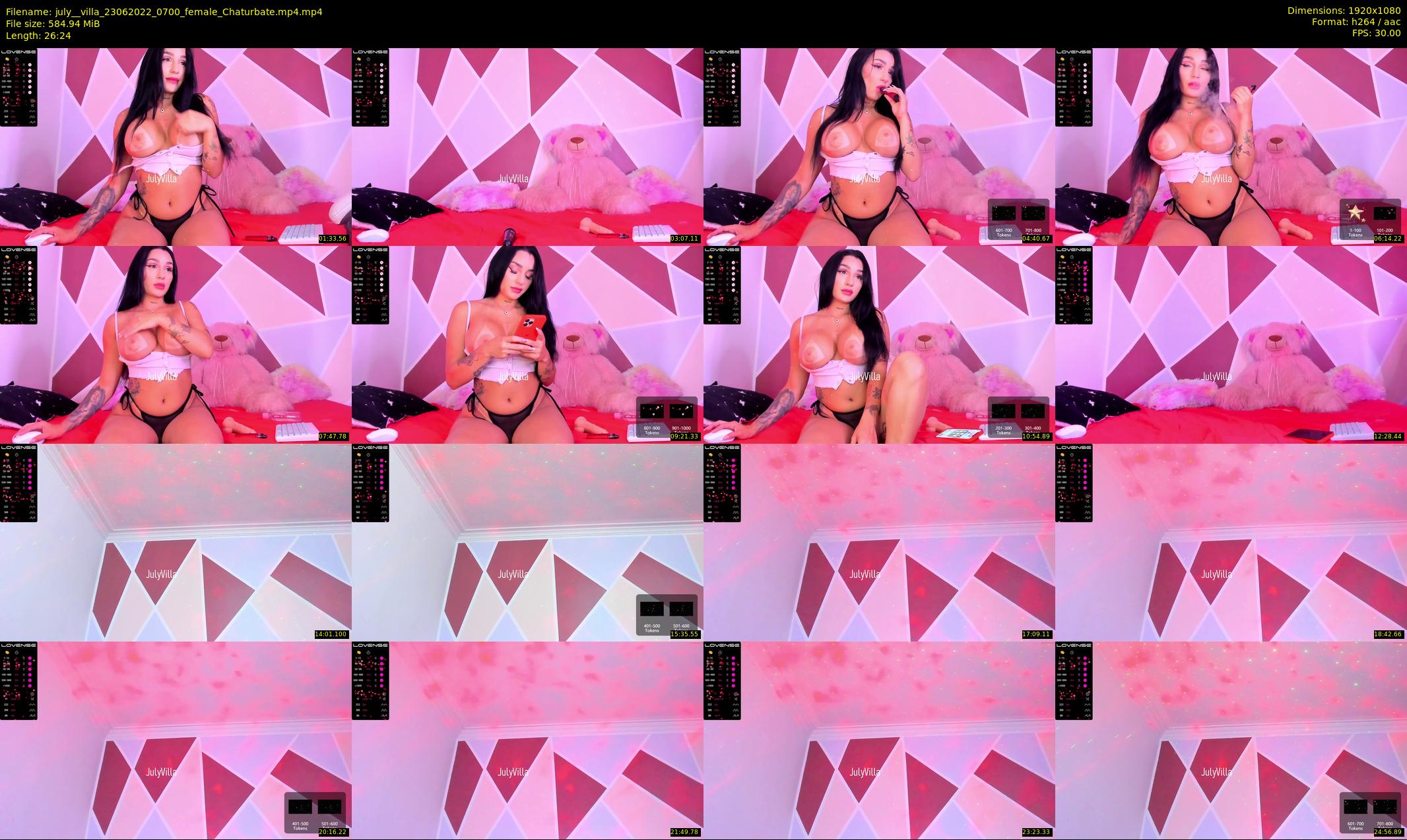 july__villa — 27 minute Chaturbate female cam show recording, 1080p, Jun 23, 2022