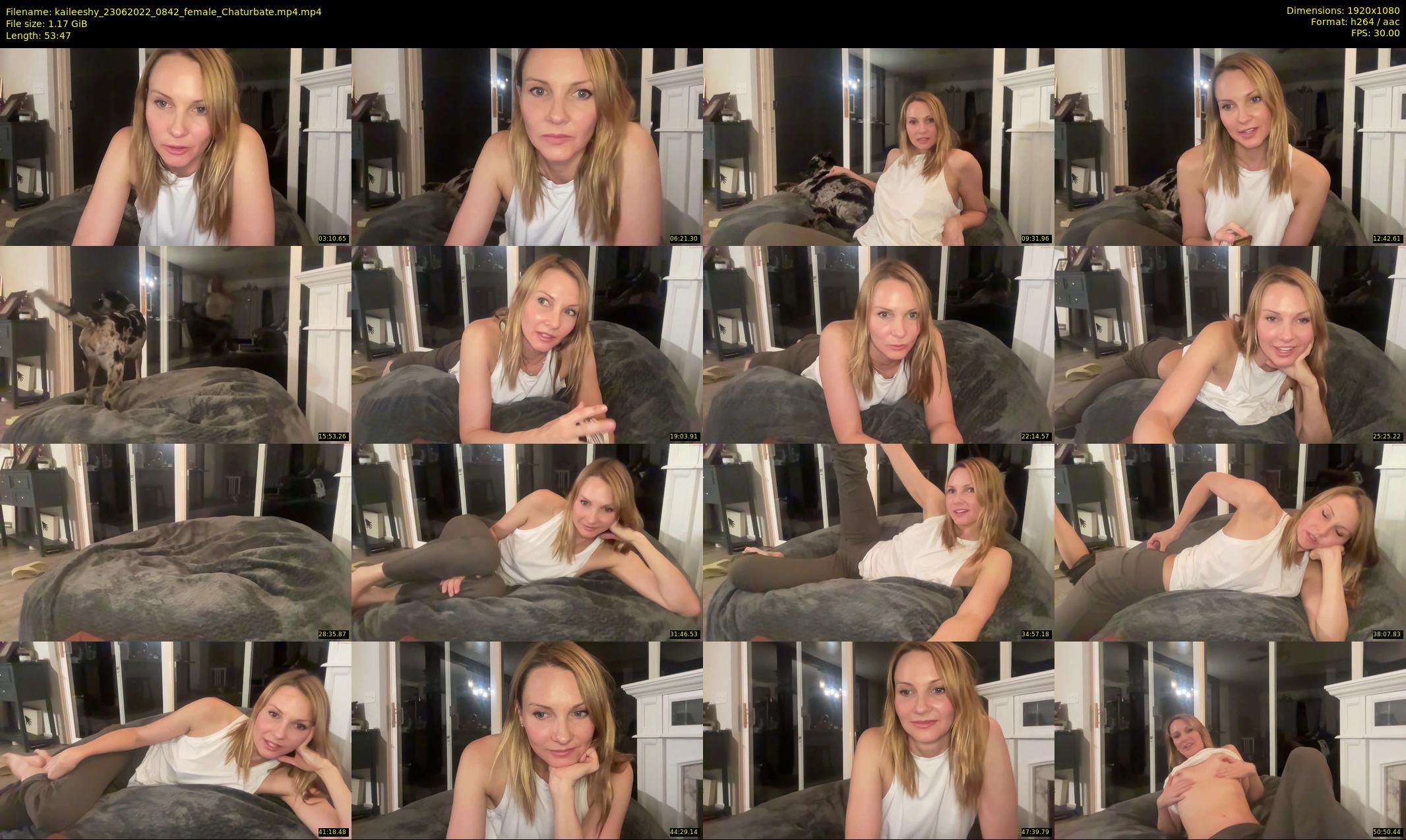 kaileeshy — 54 minute Chaturbate female cam show recording, 1080p, Jun 23, 2022