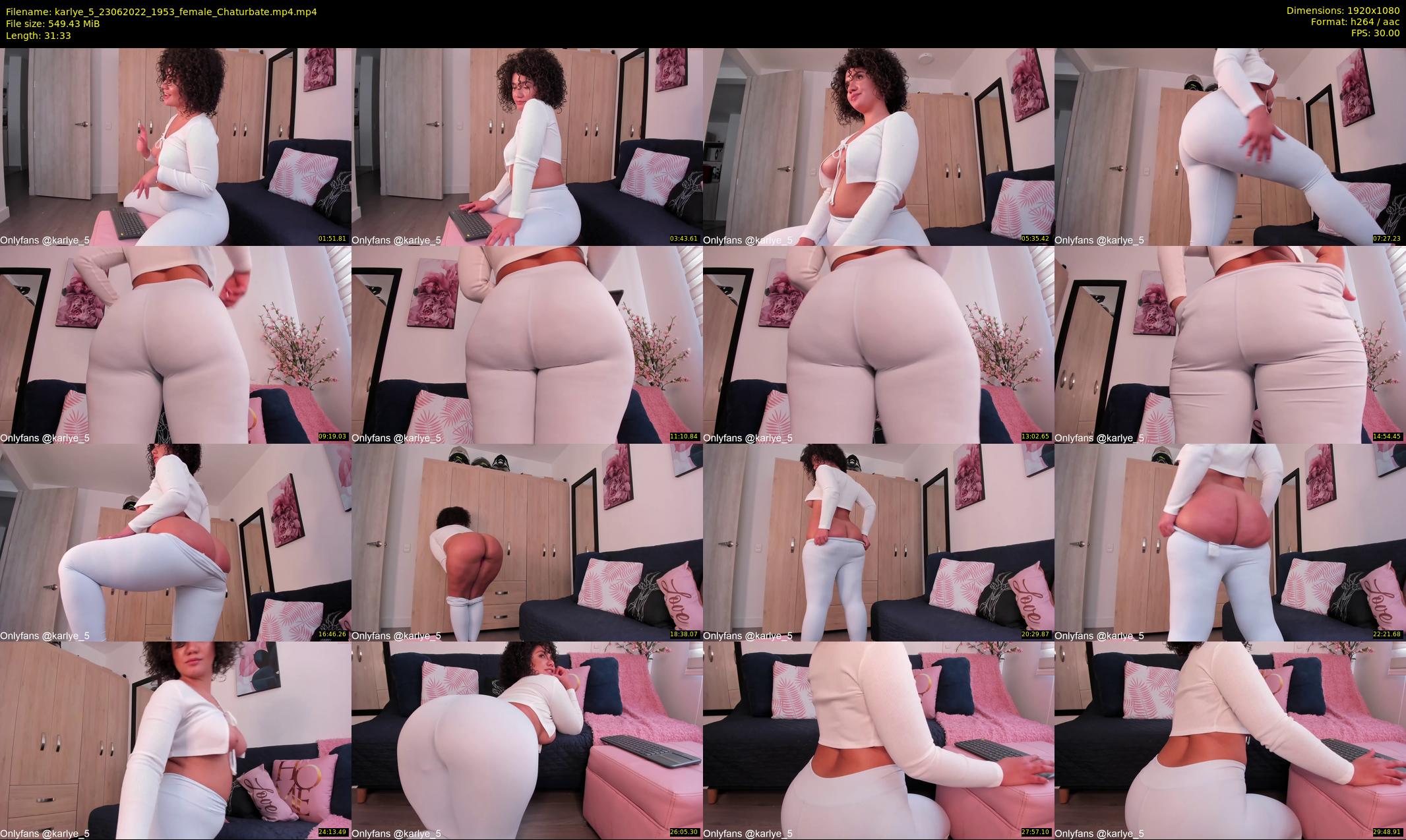 karlye_5 — 32 minute Chaturbate female cam show recording, 1080p, Jun 23, 2022