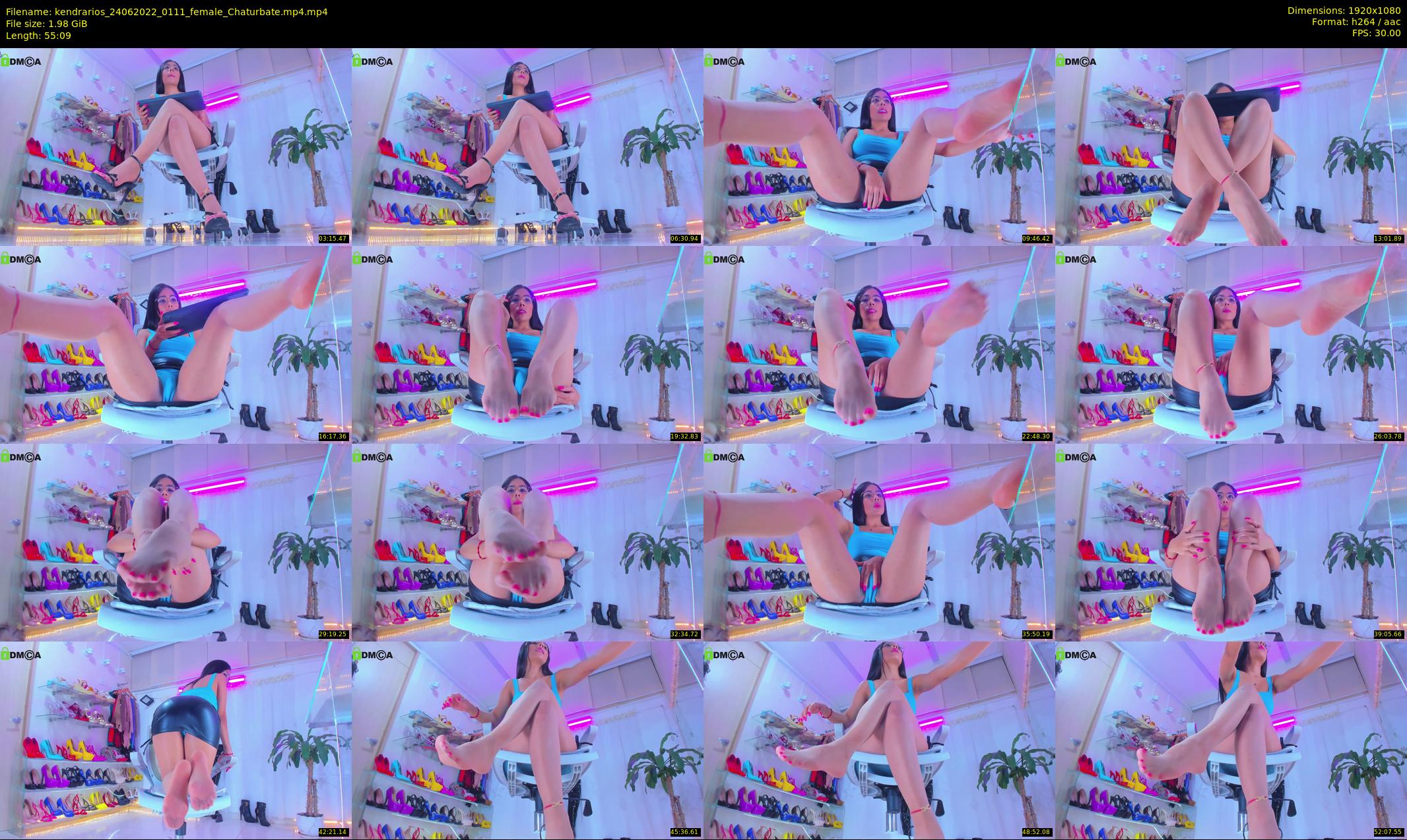 kendrarios — 56 minute Chaturbate female cam show recording, 1080p, Jun 24, 2022