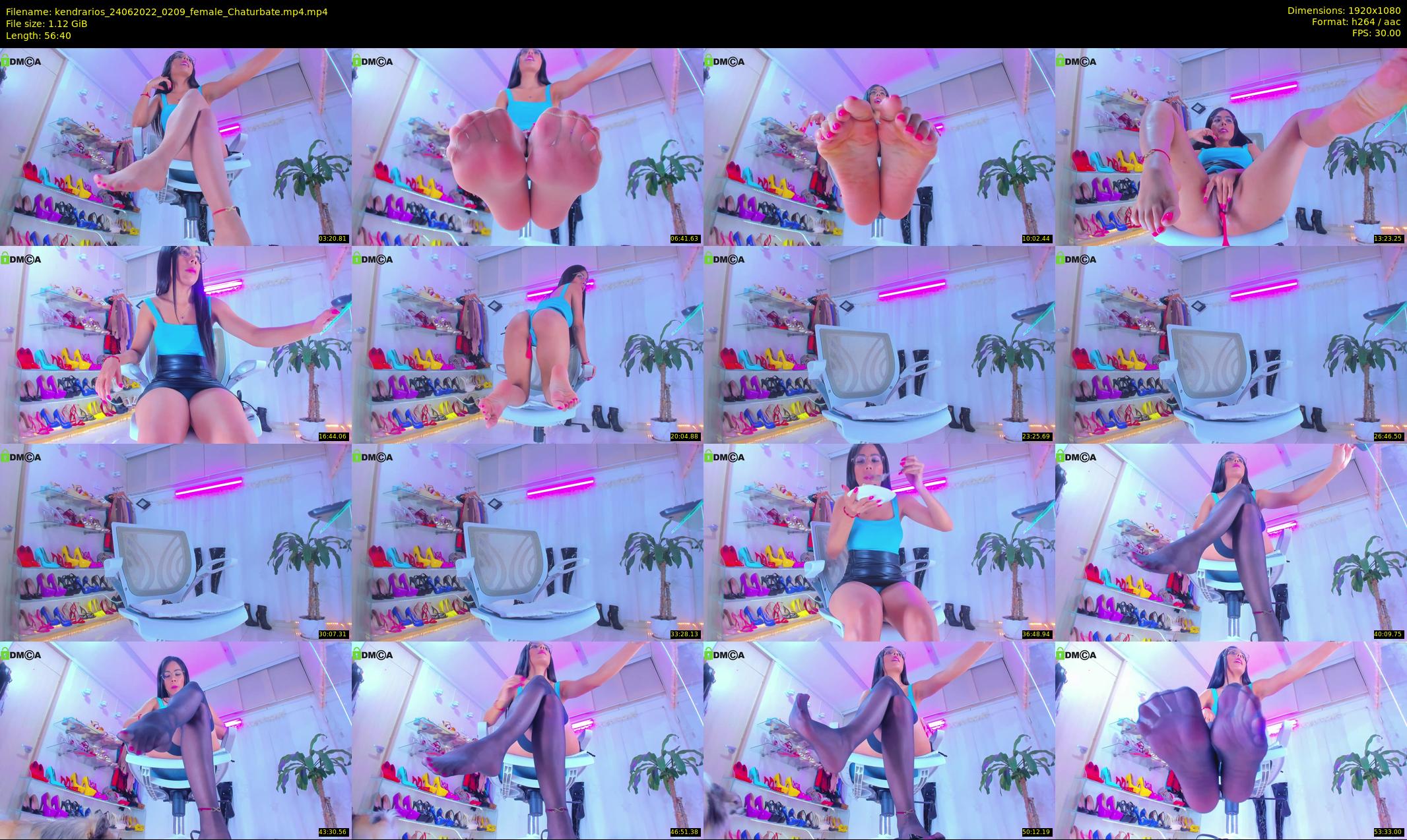 kendrarios — 57 minute Chaturbate female cam show recording, 1080p, Jun 24, 2022