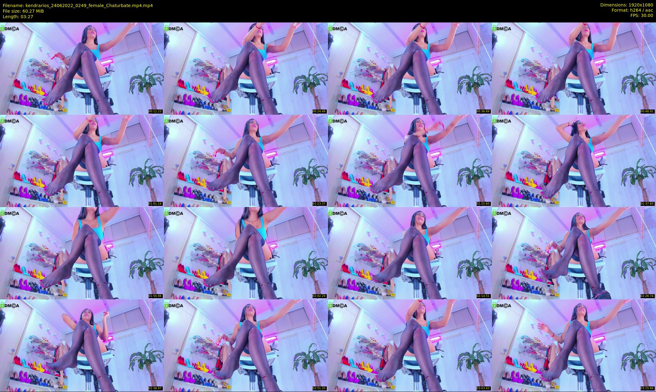 kendrarios — 4 minute Chaturbate female cam show recording, 1080p, Jun 24, 2022