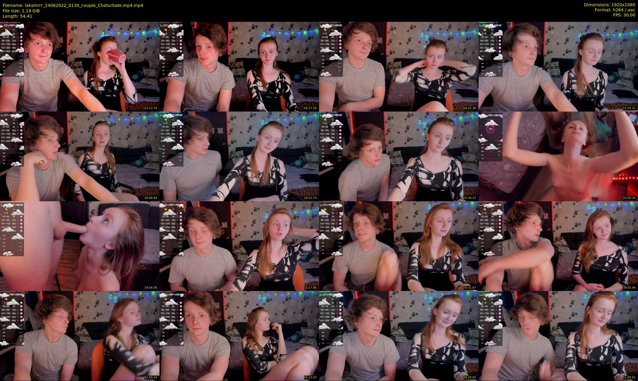 laksmrrr — 55 minute Chaturbate couple cam show recording, 1080p, Jun 24, 2022