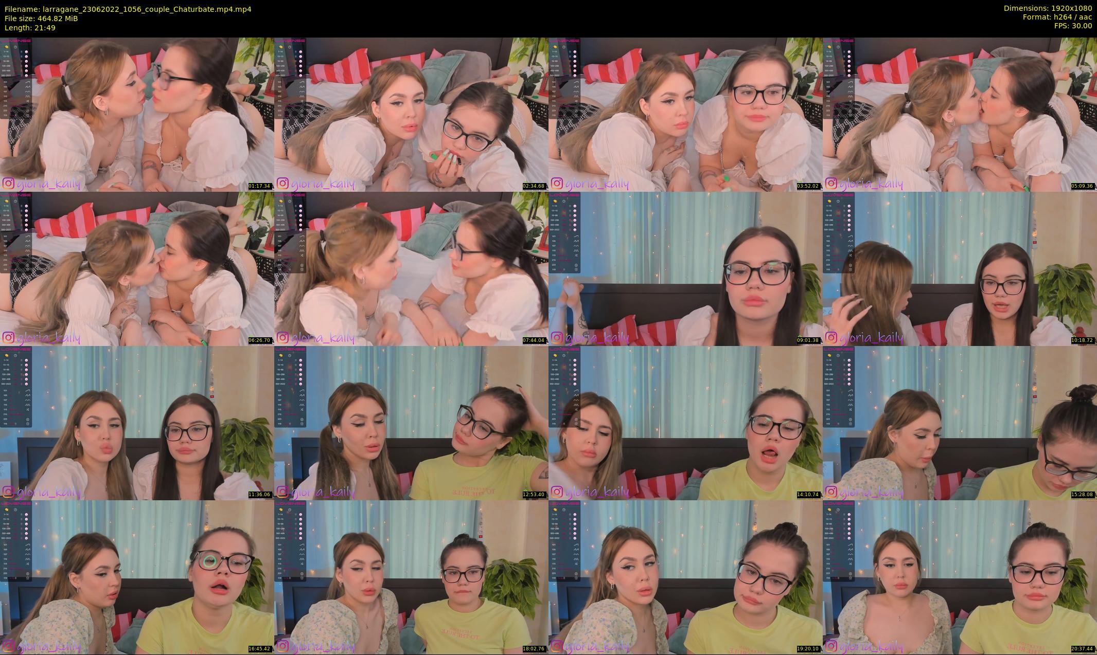 larragane — 22 minute Chaturbate couple cam show recording, 1080p, Jun 23, 2022