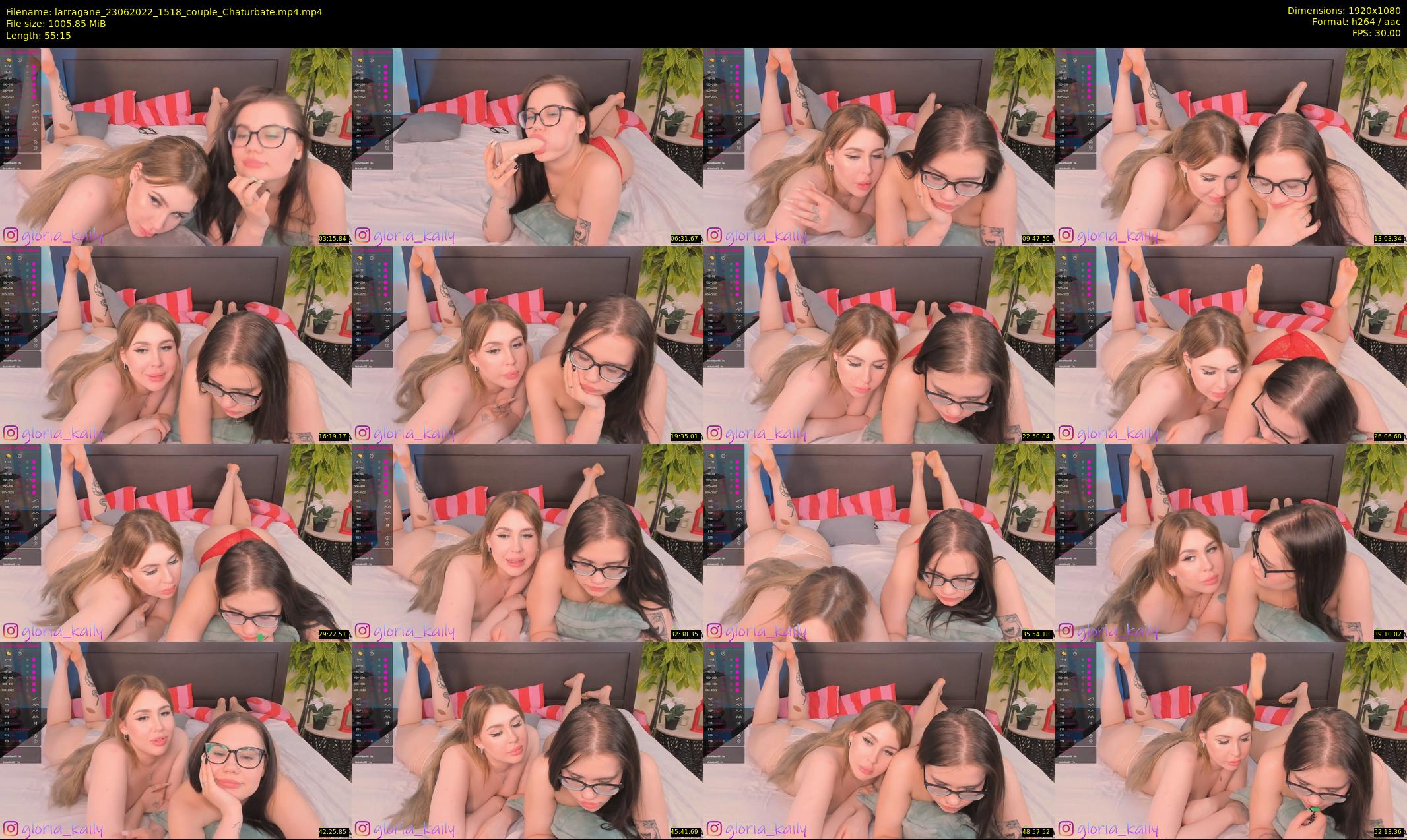 larragane — 56 minute Chaturbate couple cam show recording, 1080p, Jun 23, 2022