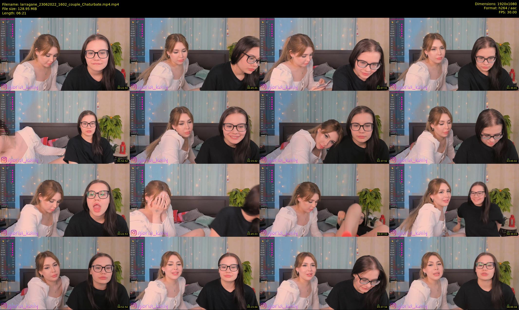 larragane — 7 minute Chaturbate couple cam show recording, 1080p, Jun 23, 2022
