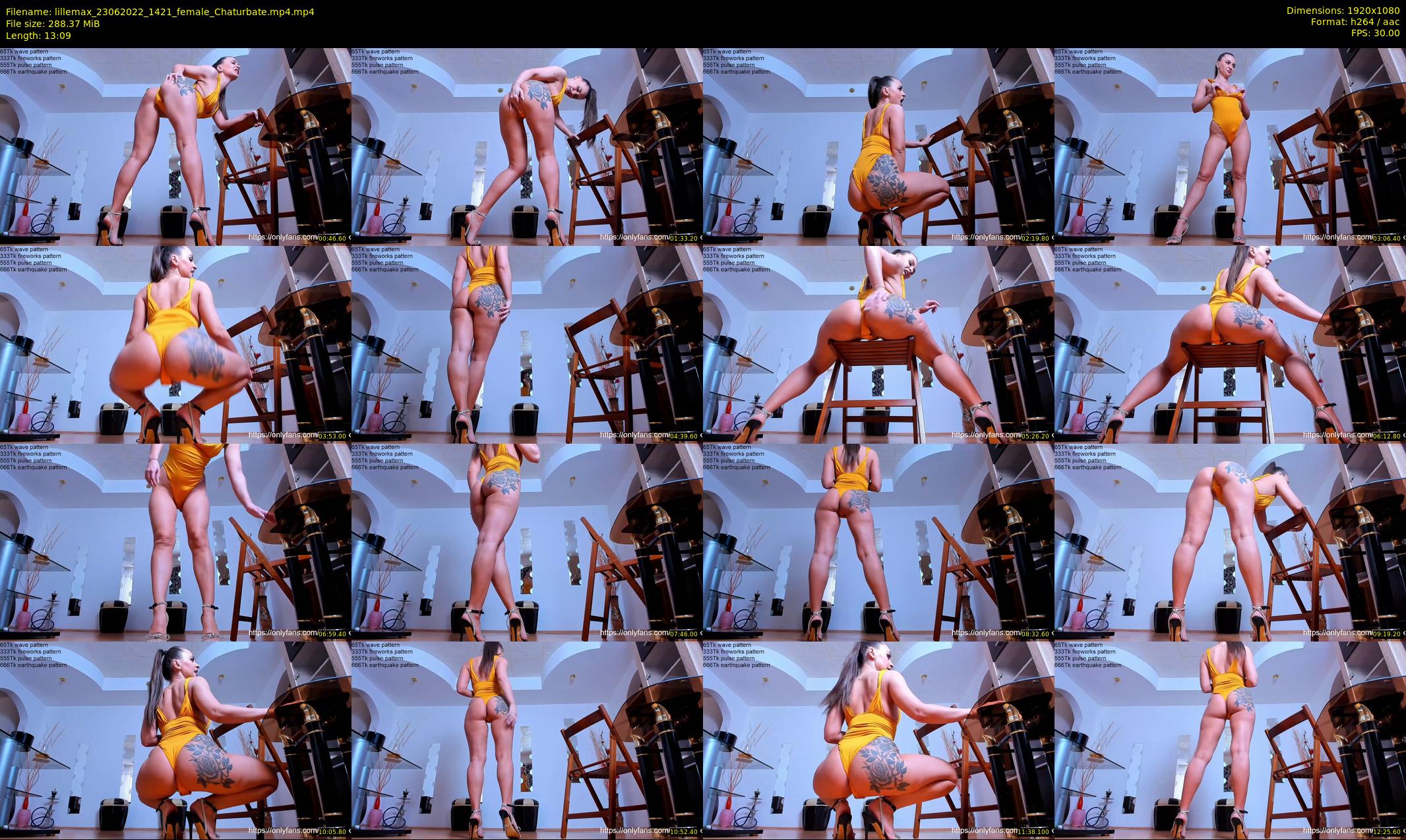 lillemax — 14 minute Chaturbate female cam show recording, 1080p, Jun 23, 2022