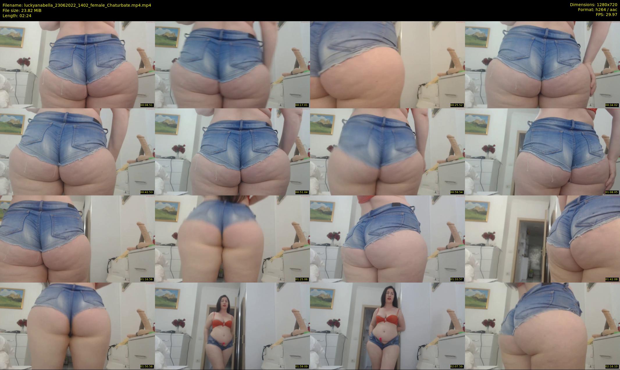 luckyanabella — 3 minute Chaturbate female cam show recording, 720p, Jun 23, 2022
