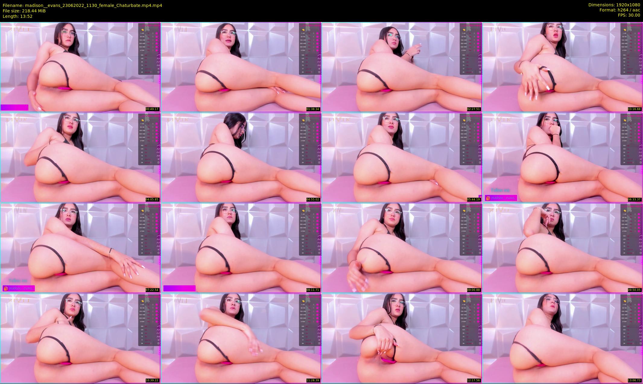 madison__evans — 14 minute Chaturbate female cam show recording, 1080p, Jun 23, 2022