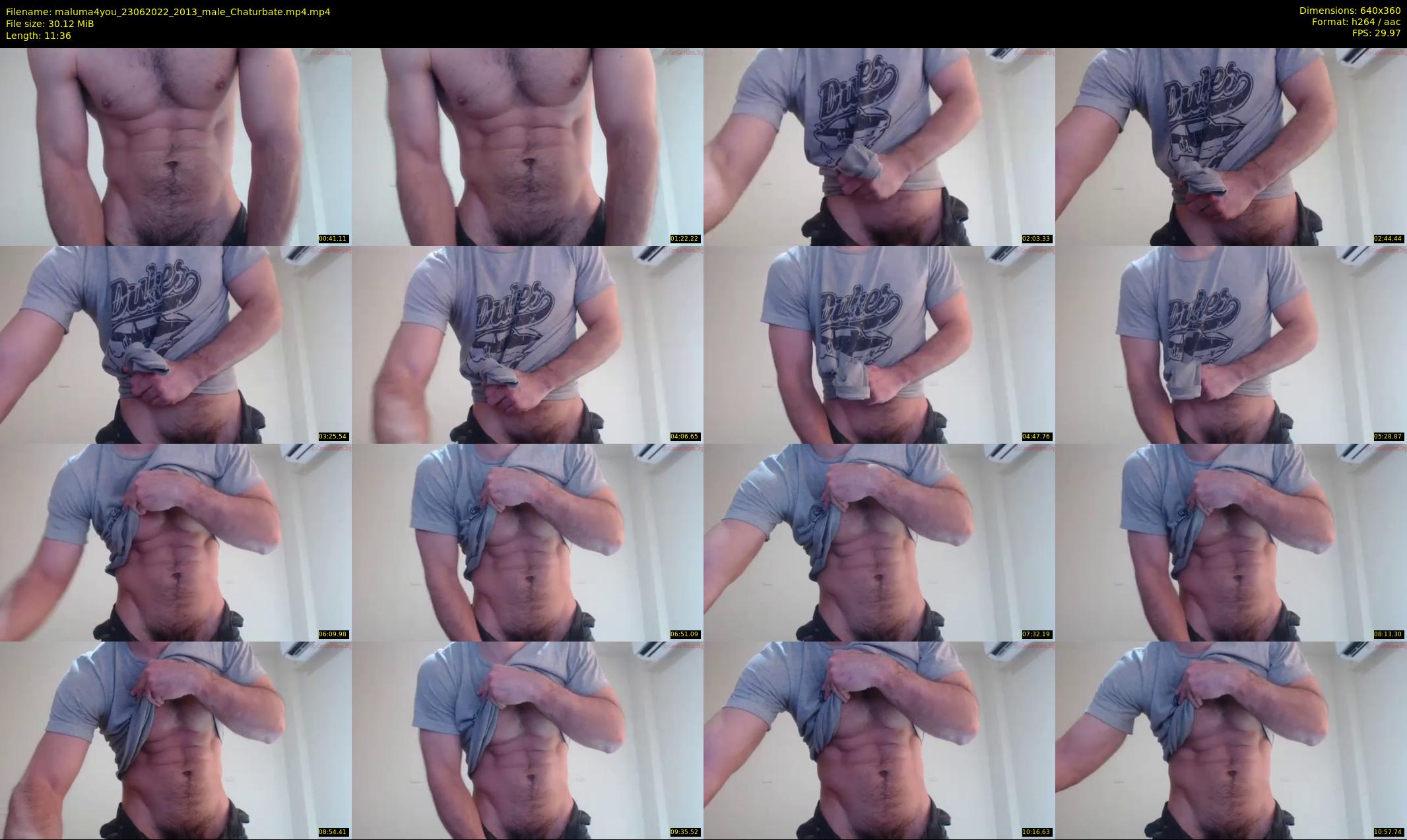 maluma4you — 12 minute Chaturbate male cam show recording, 360p, Jun 23, 2022