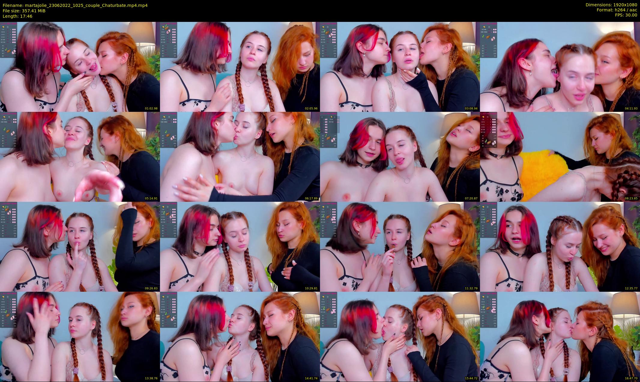 martajolie — 18 minute Chaturbate female cam show recording, 1080p, Jun 23, 2022