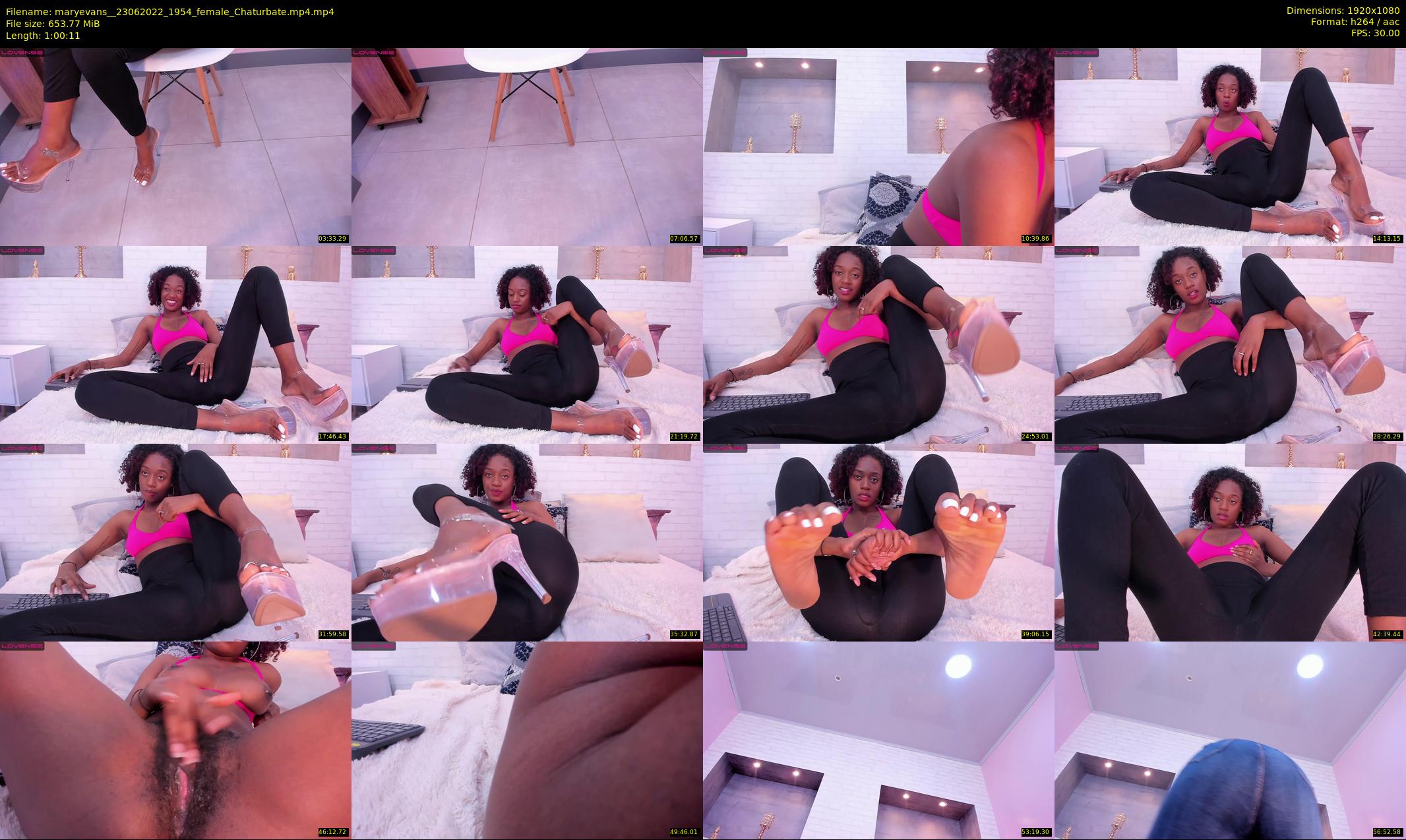 maryevans_ — 61 minute Chaturbate female cam show recording, 1080p, Jun 23, 2022