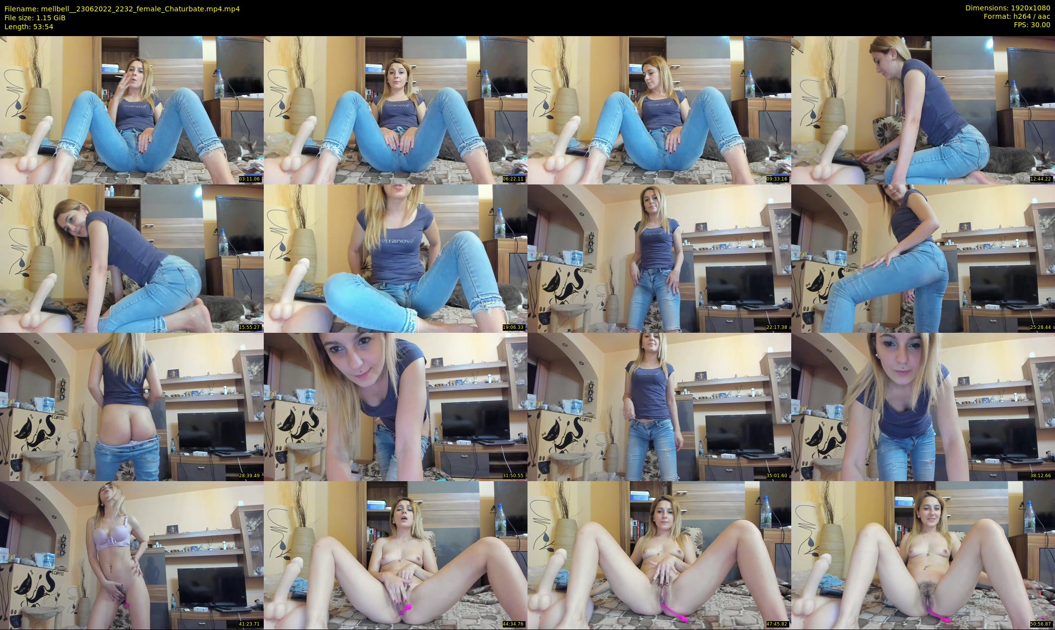 mellbell_ — 54 minute Chaturbate female cam show recording, 1080p, Jun 23, 2022