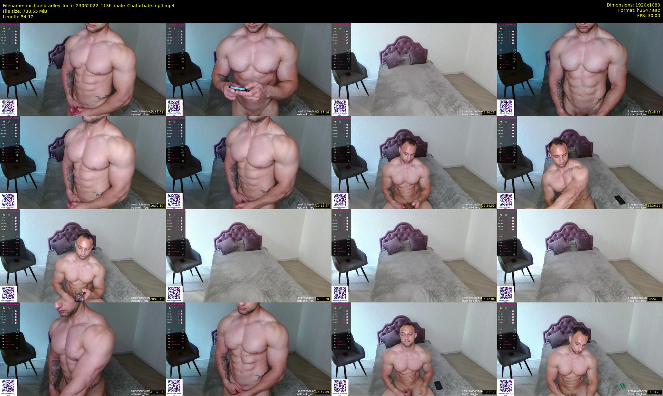 michaelbradley_for_u — 55 minute Chaturbate male cam show recording, 1080p, Jun 23, 2022